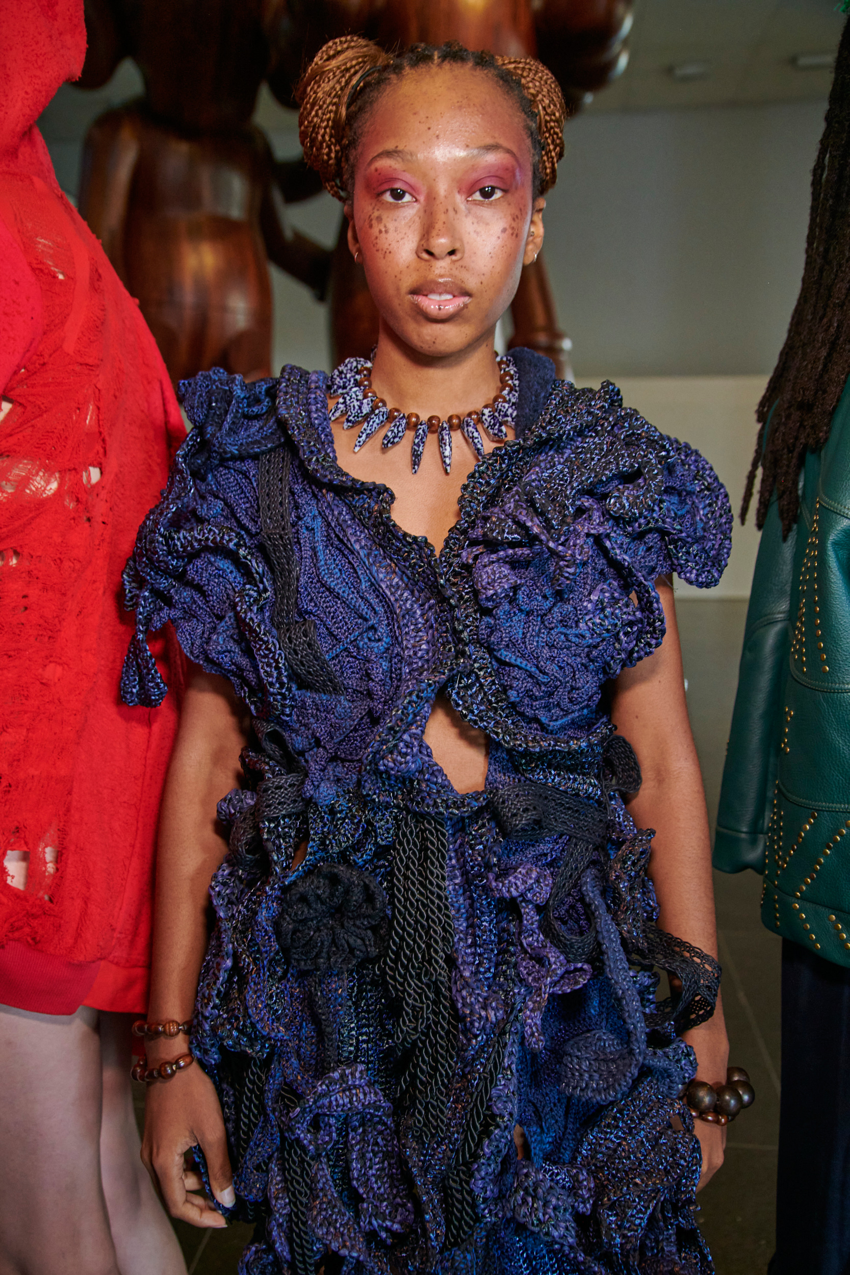 Parsons Mfa Spring 2024 Fashion Show Backstage