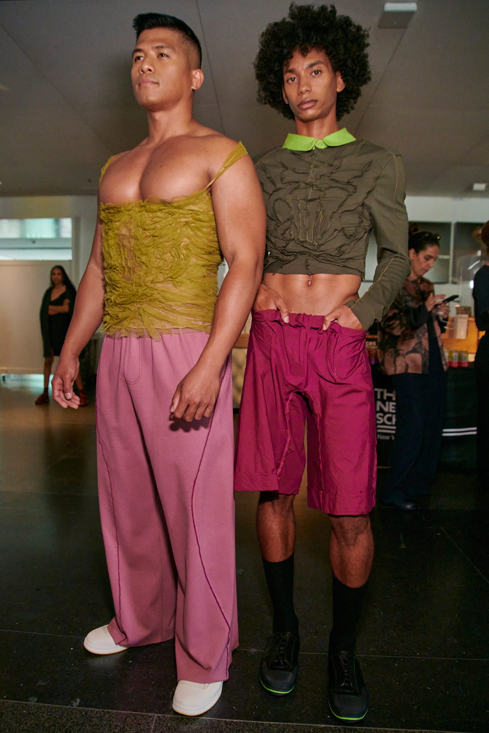 Parsons Mfa Spring 2024 Fashion Show Backstage