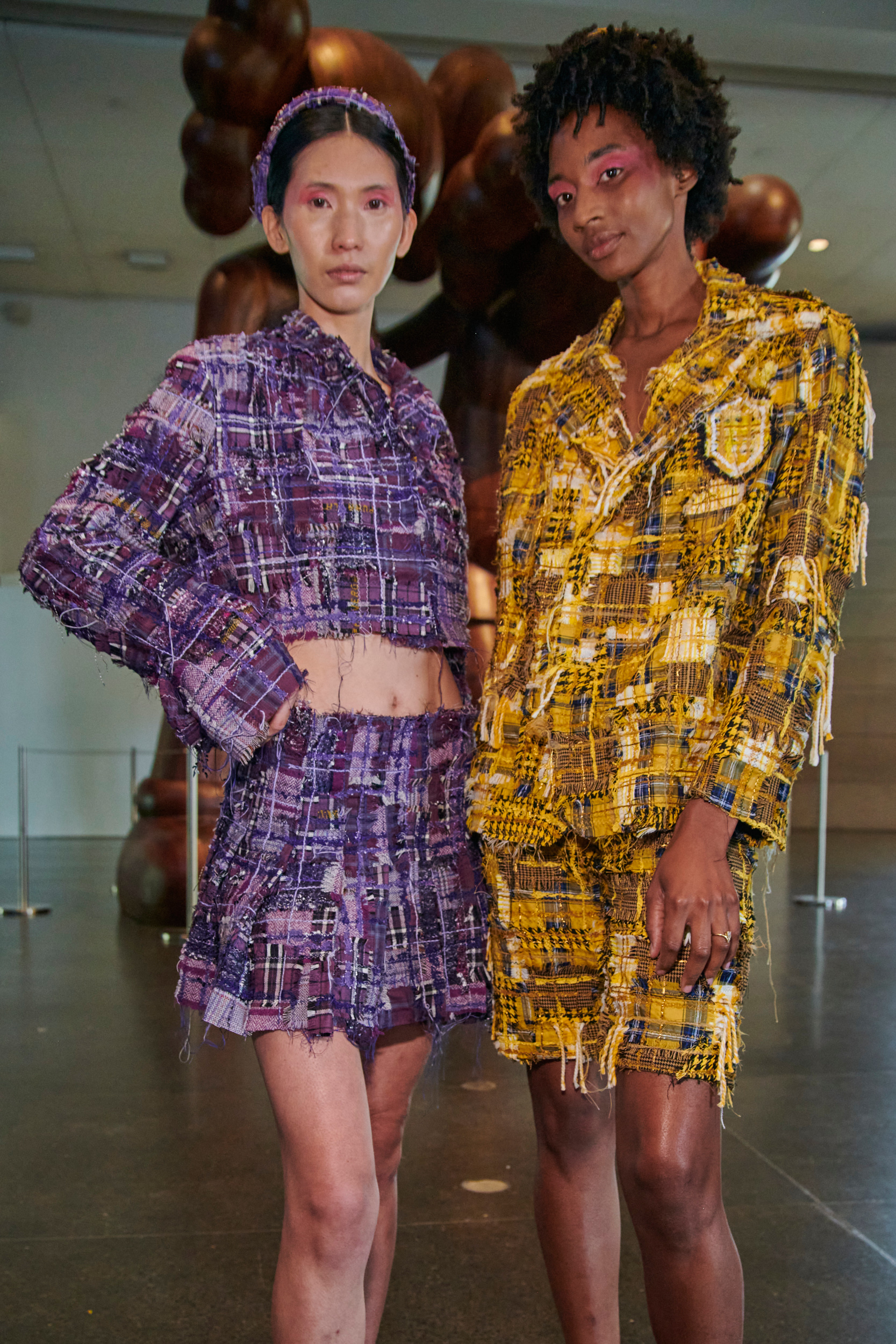 Parsons Mfa Spring 2024 Fashion Show Backstage