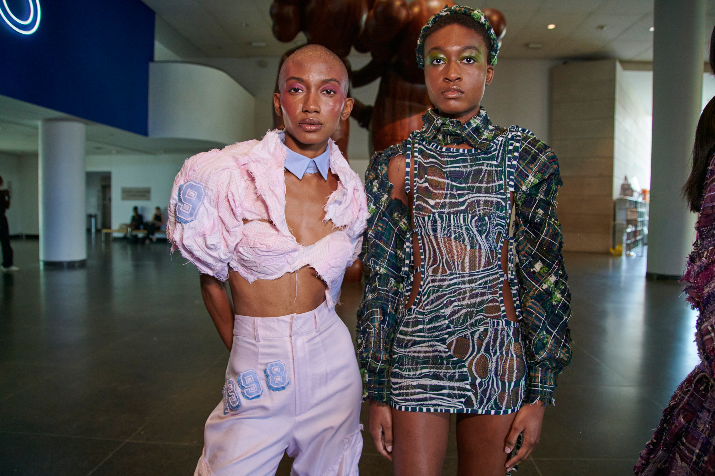 Parsons Mfa Spring 2024 Fashion Show Backstage