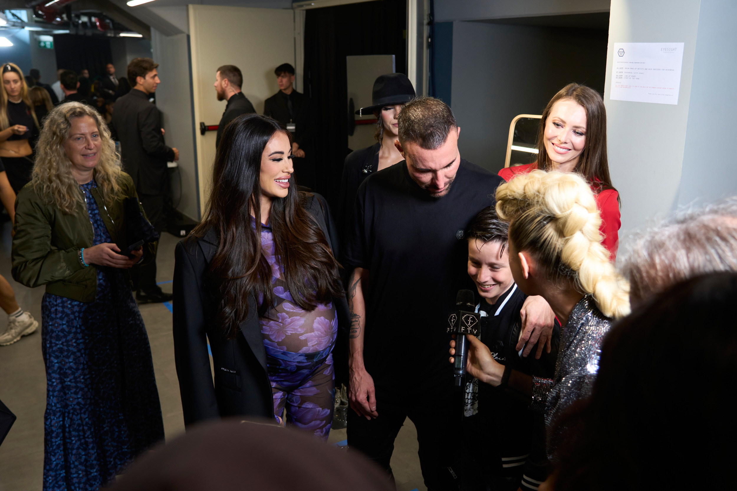 Philipp Plein Spring 2024 Fashion Show Backstage