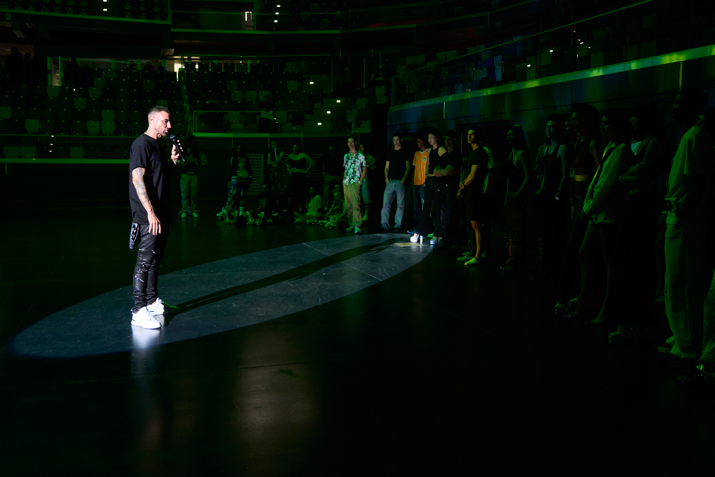 Philipp Plein Spring 2024 Fashion Show Backstage