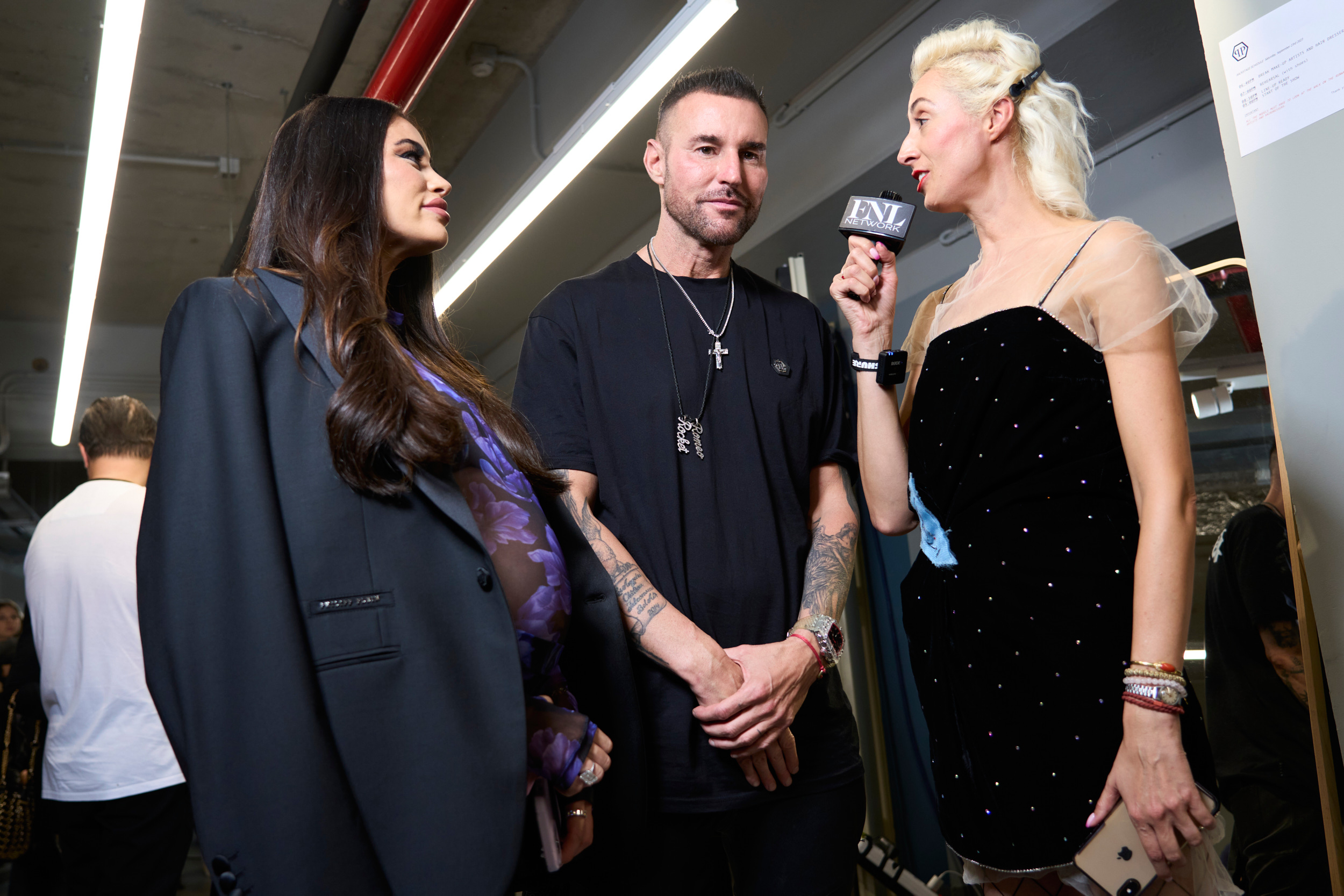 Philipp Plein Spring 2024 Fashion Show Backstage