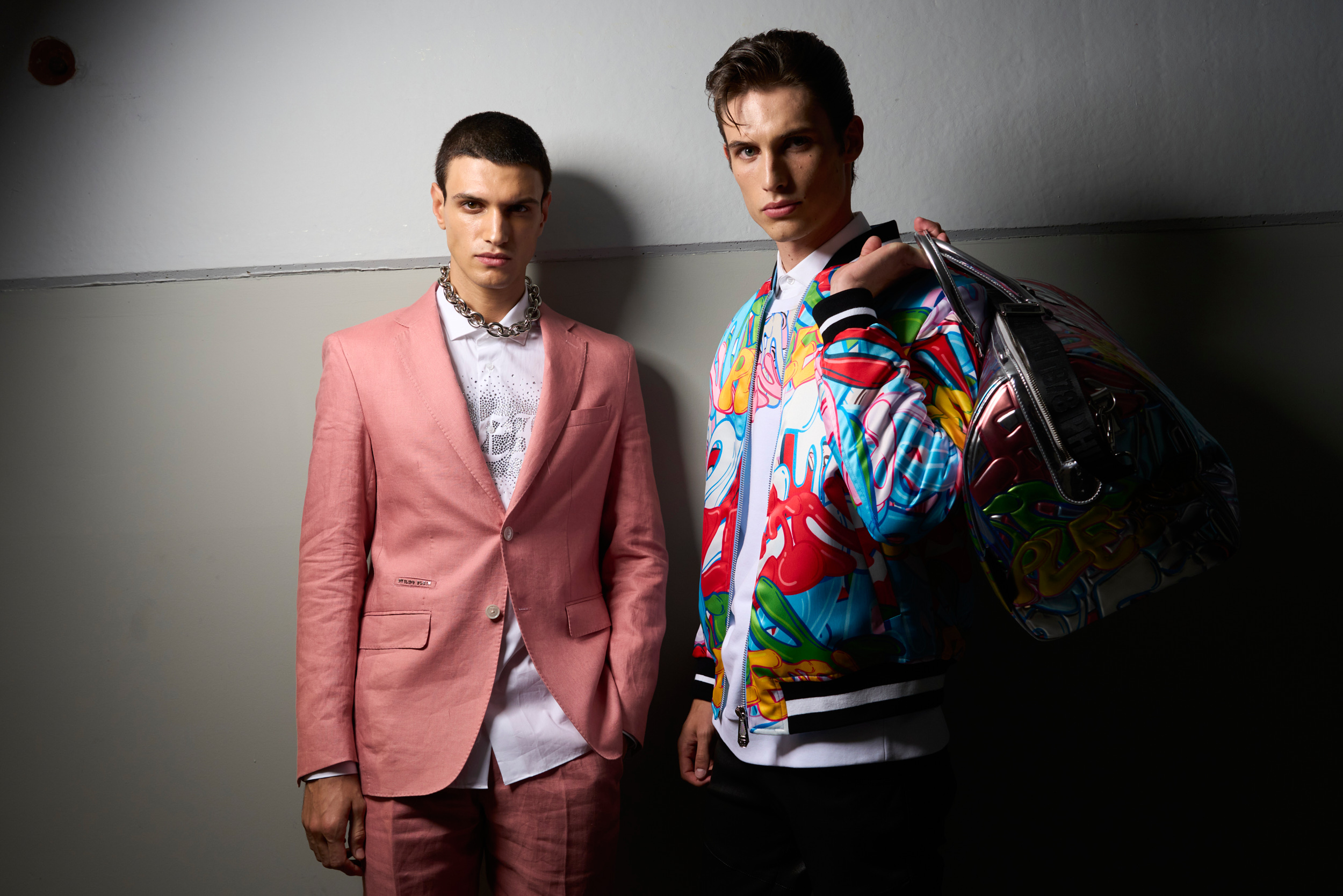 Philipp Plein Spring 2024 Fashion Show Backstage