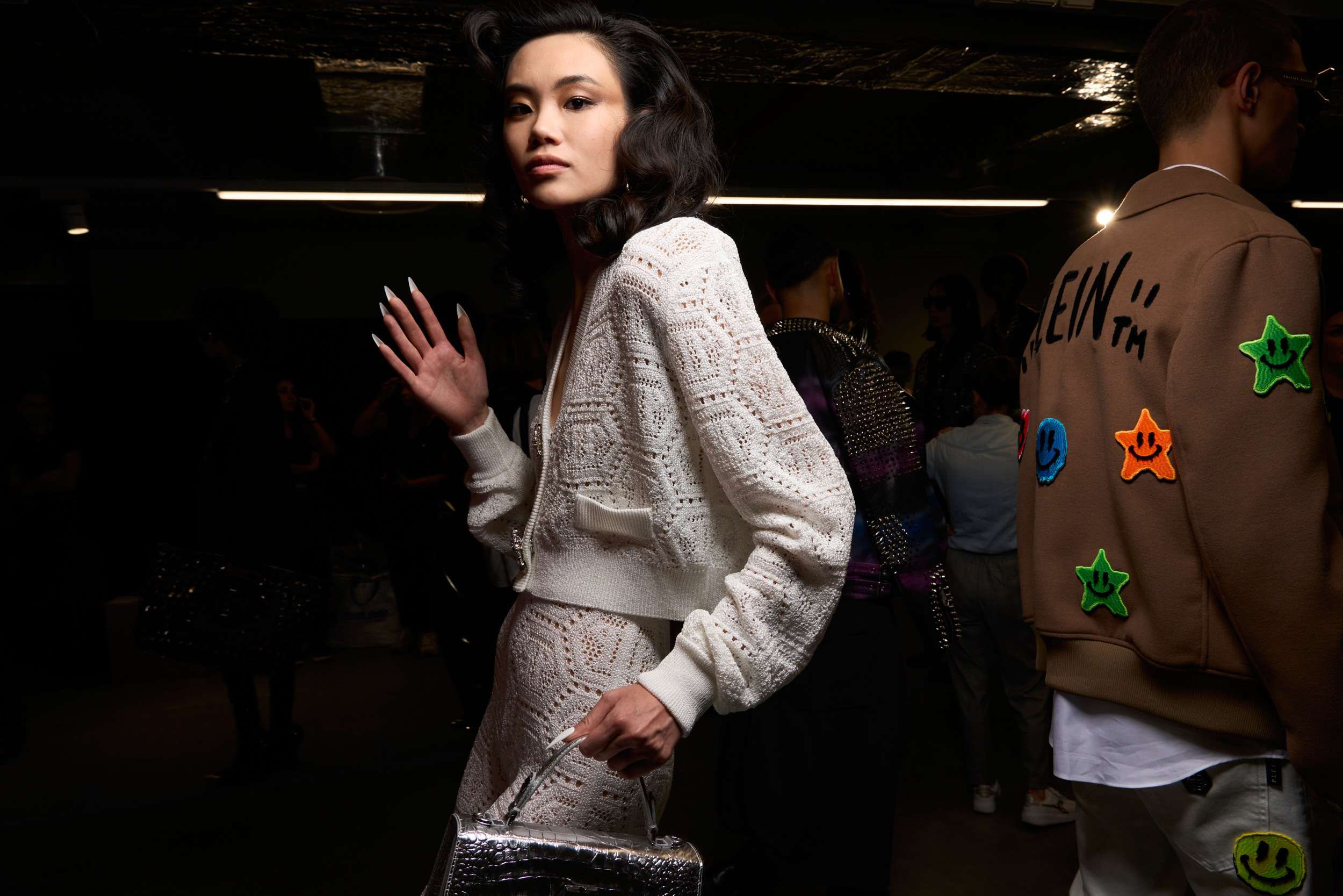 Philipp Plein Spring 2024 Fashion Show Backstage