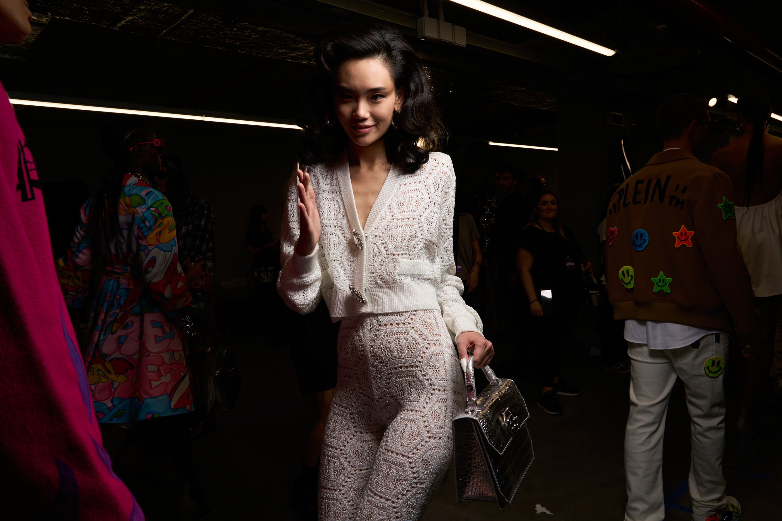 Philipp Plein Spring 2024 Fashion Show Backstage