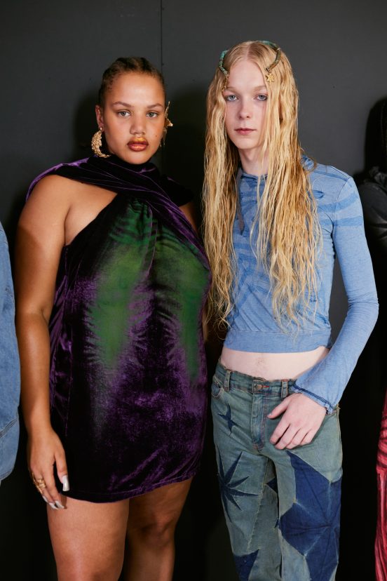 Masha Popova Spring 2024 Fashion Show Backstage