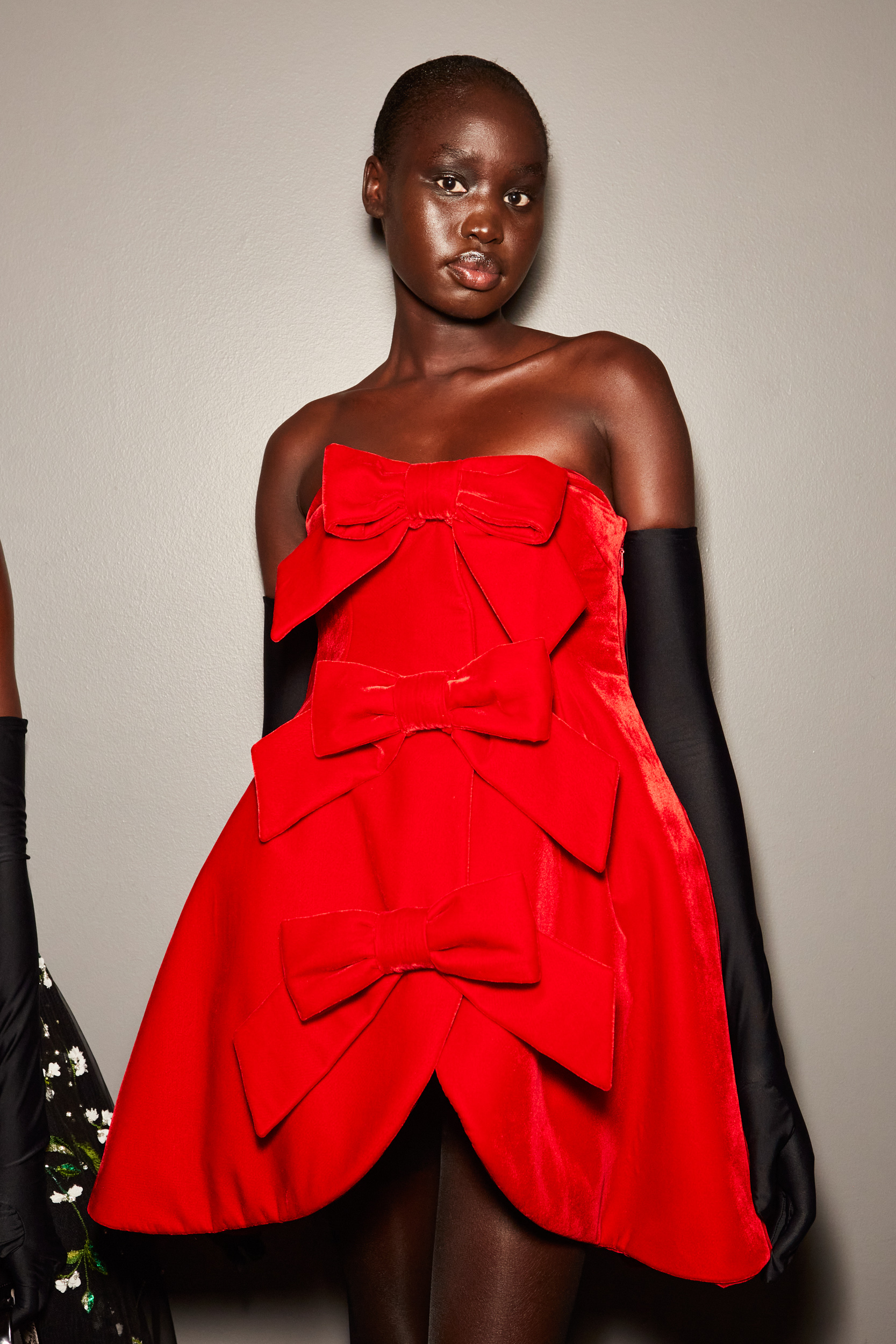 Richard Quinn Spring 2024 Fashion Show Backstage