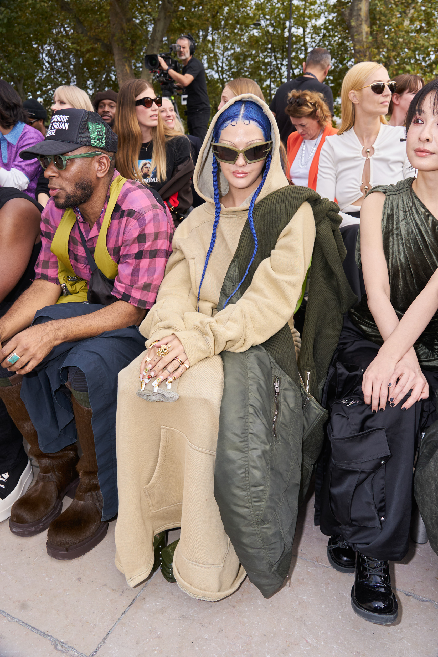 Rick Owens Spring 2024 Fashion Show Front Row