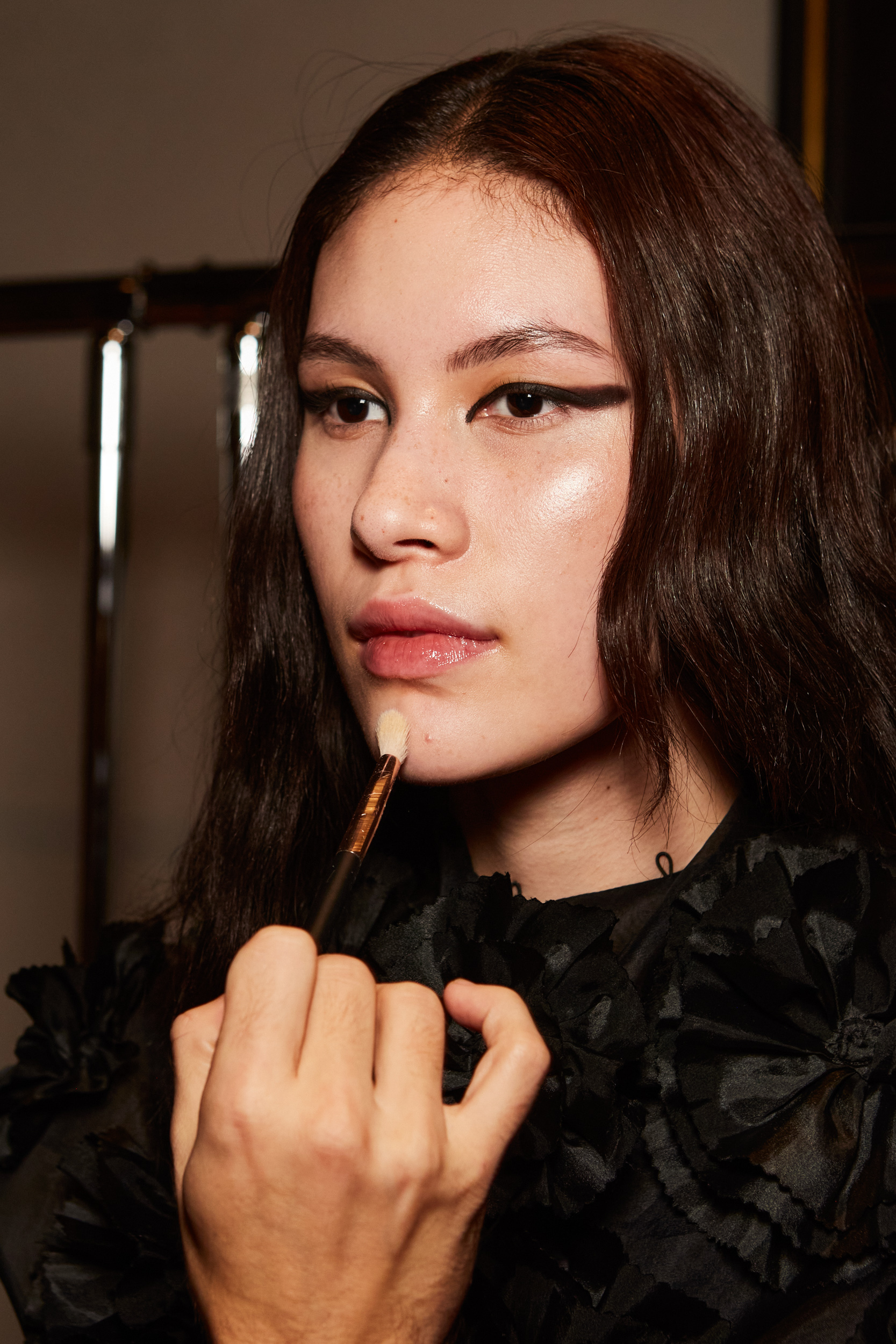 Shuting Qiu Spring 2024 Fashion Show Backstage