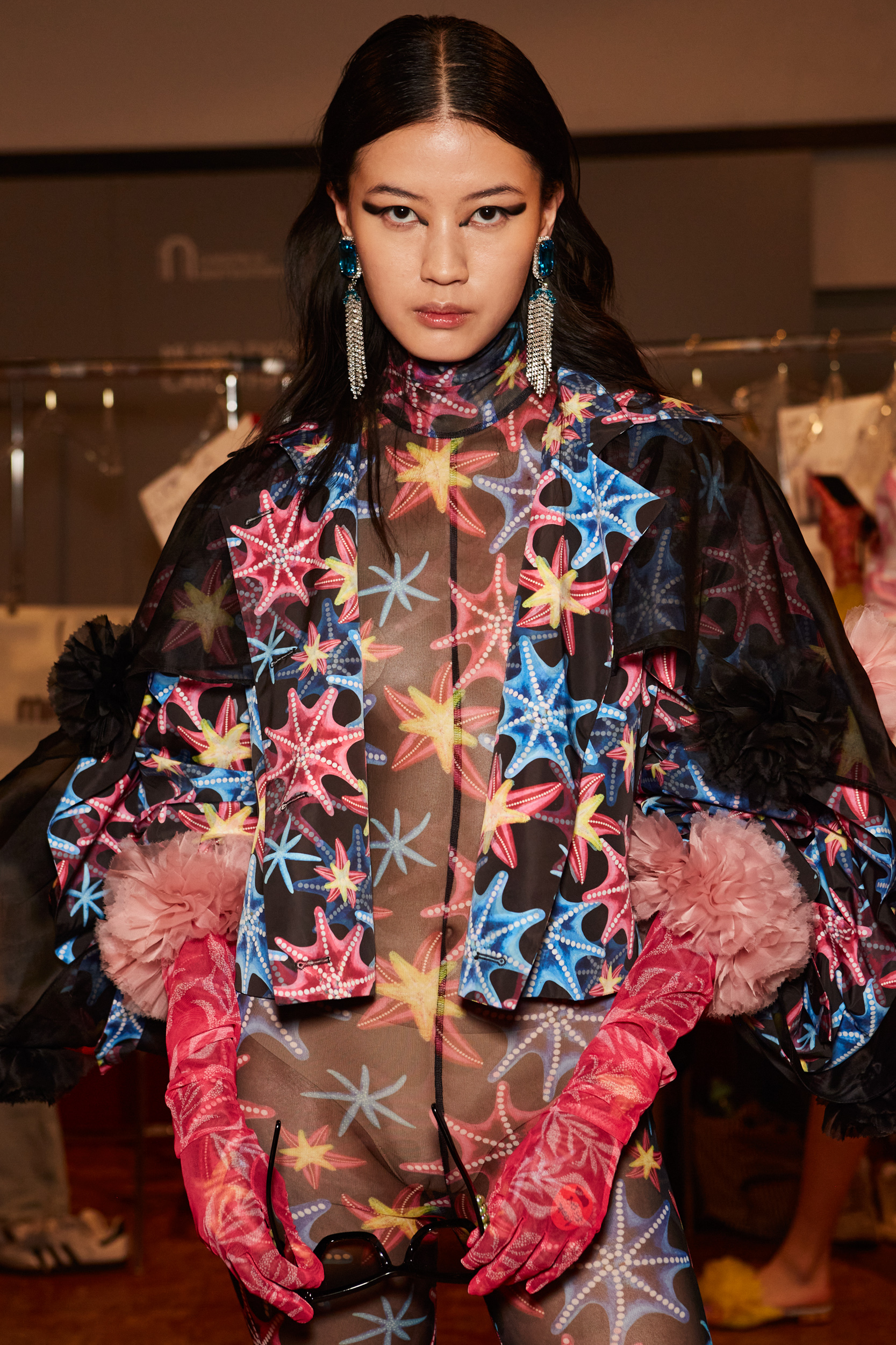 Shuting Qiu Spring 2024 Fashion Show Backstage