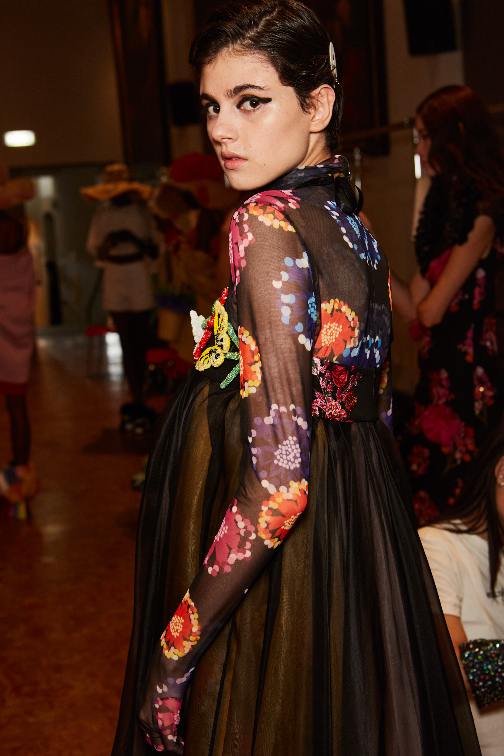 Shuting Qiu Spring 2024 Fashion Show Backstage