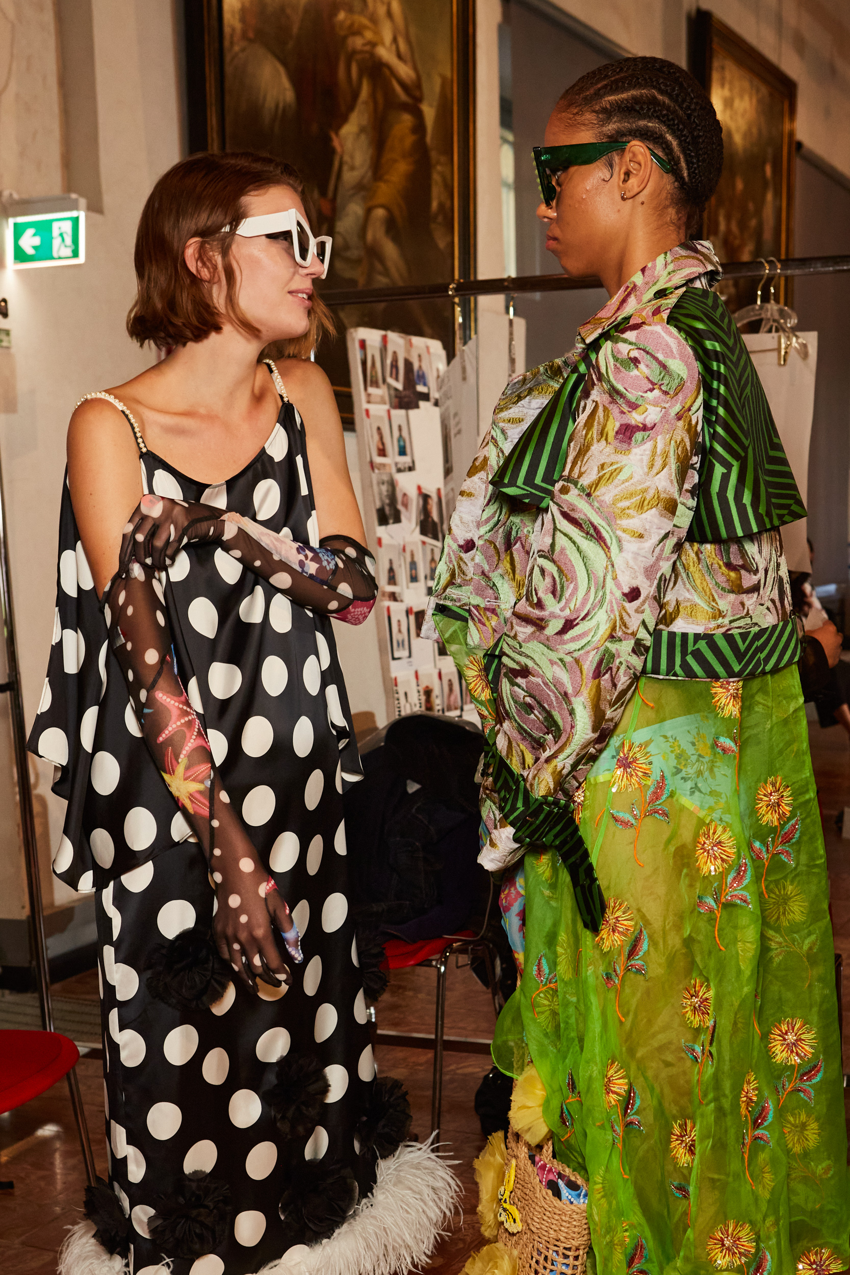 Shuting Qiu Spring 2024 Fashion Show Backstage