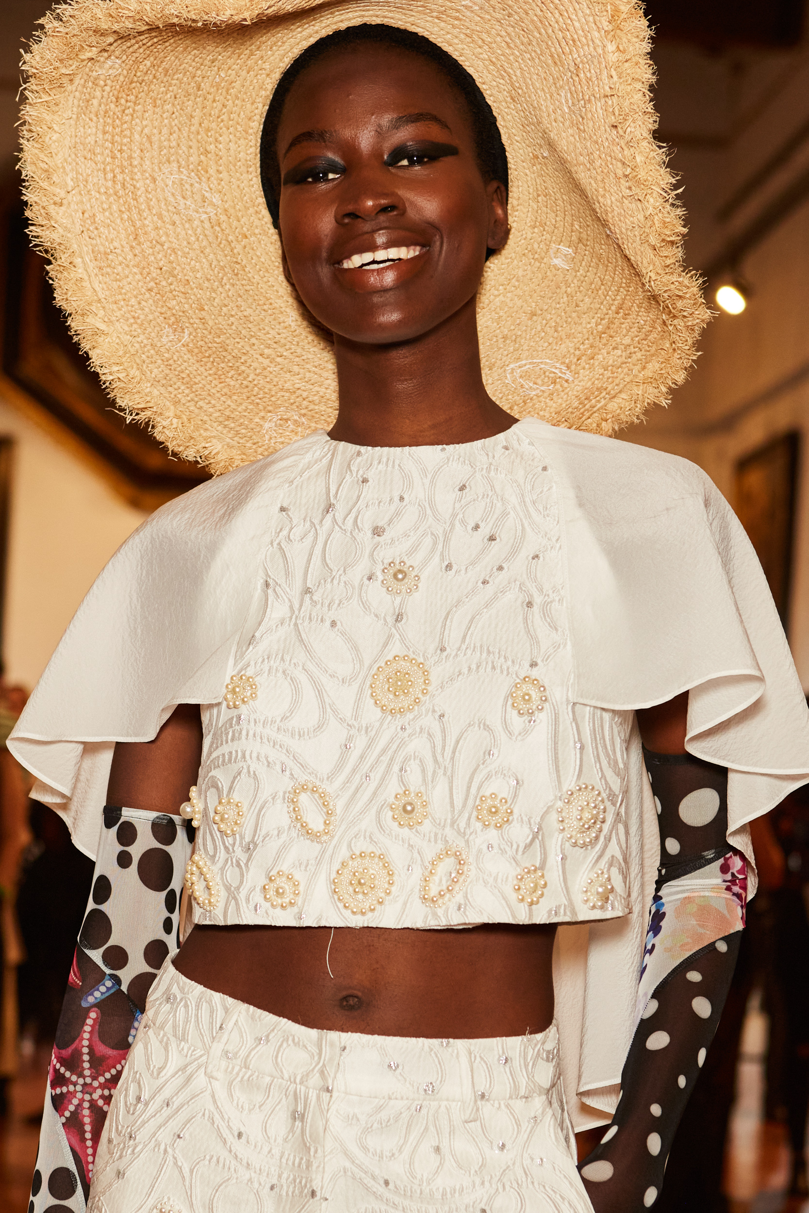 Shuting Qiu Spring 2024 Fashion Show Backstage