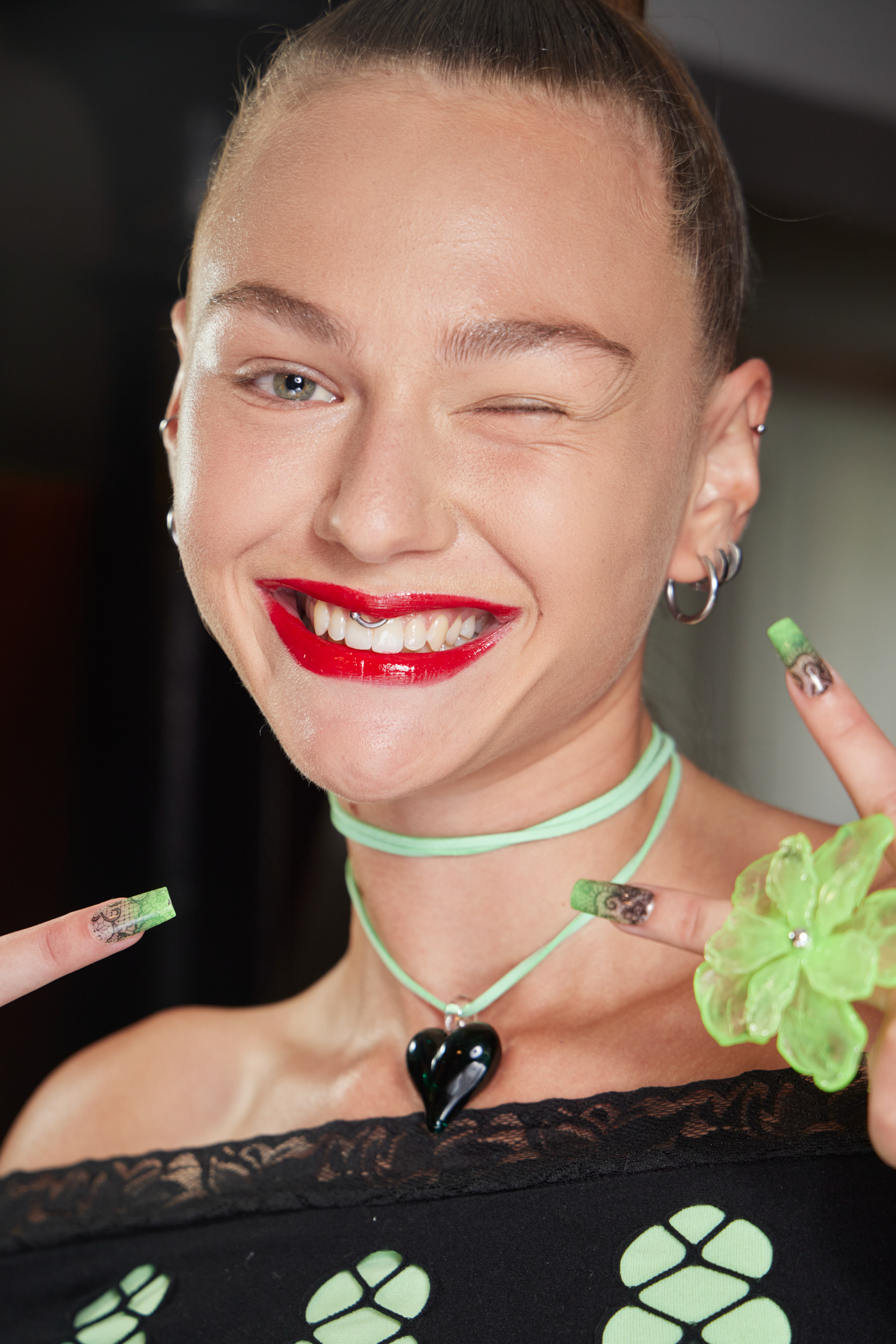 Sinead Gorey Spring 2024 Fashion Show Backstage