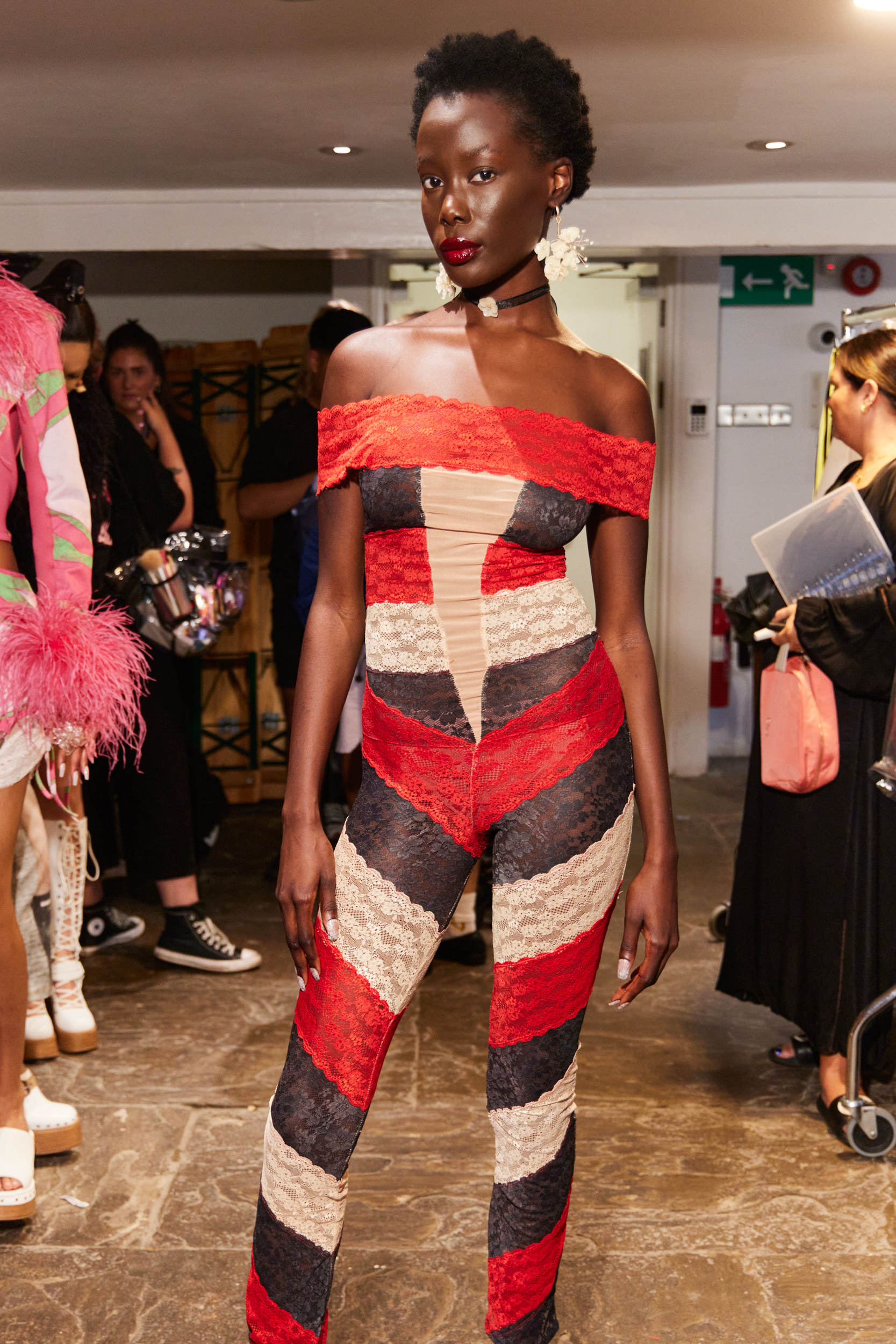 Sinead Gorey Spring 2024 Fashion Show Backstage