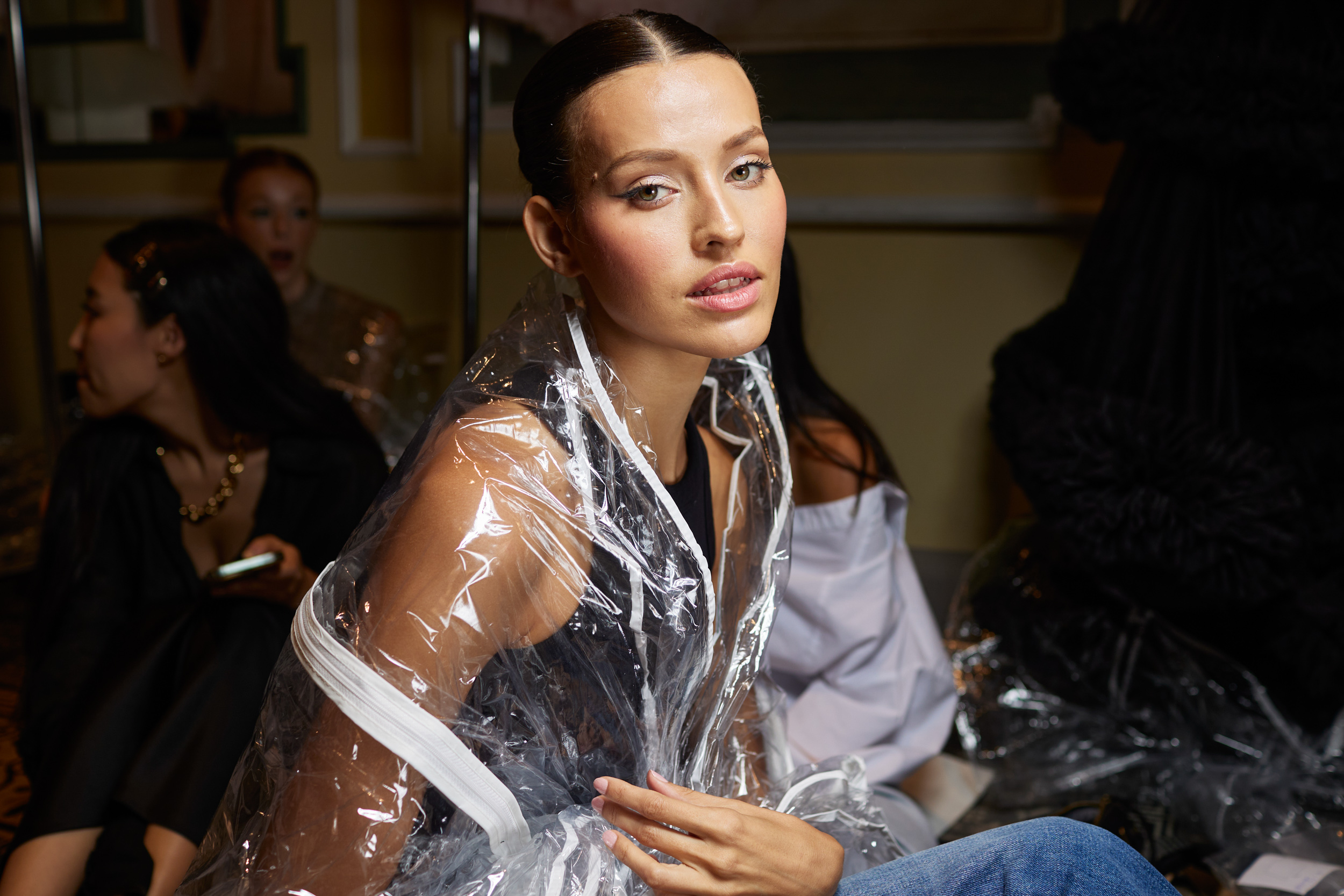 Christian Siriano Spring 2024 Fashion Show Backstage