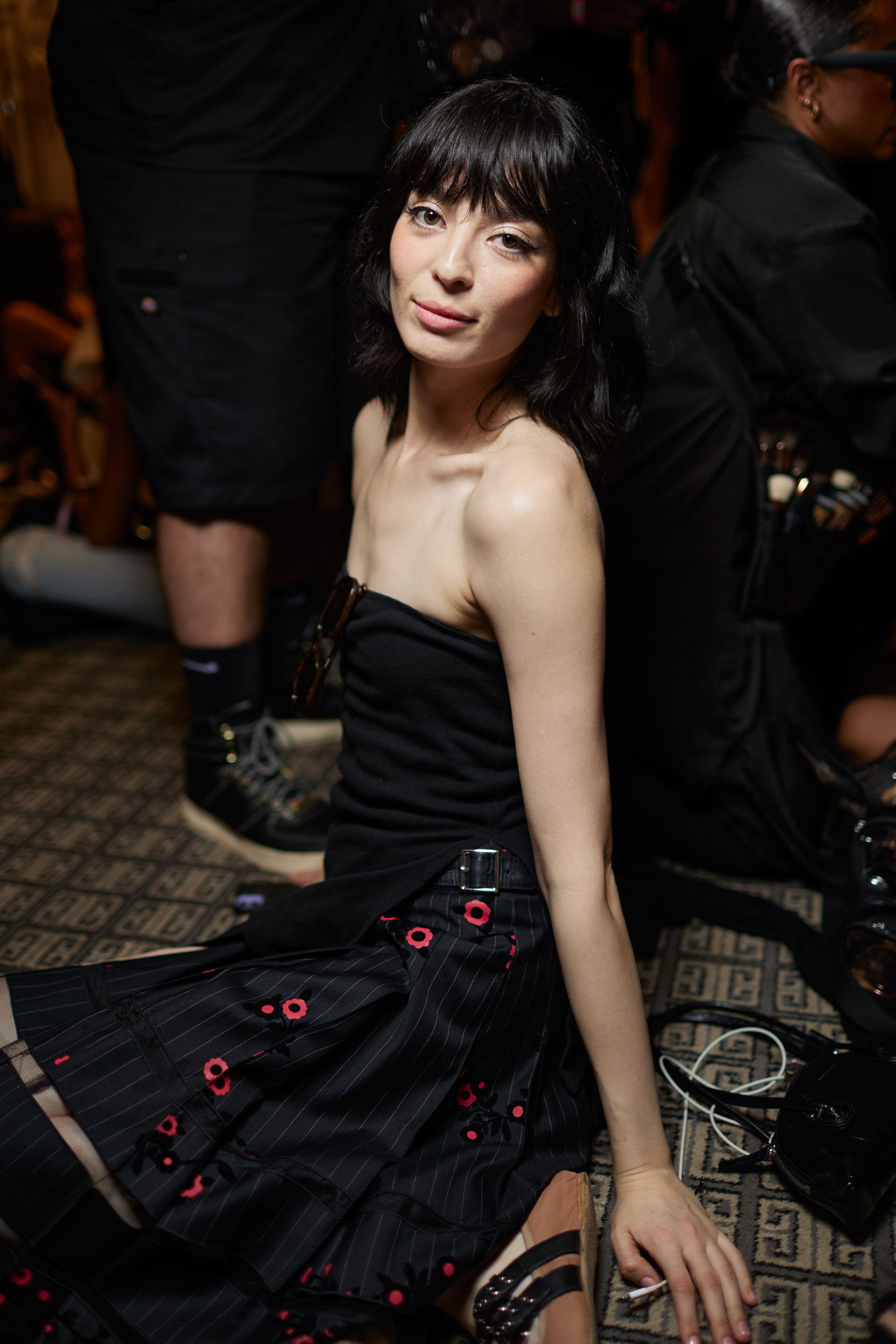 Christian Siriano Spring 2024 Fashion Show Backstage