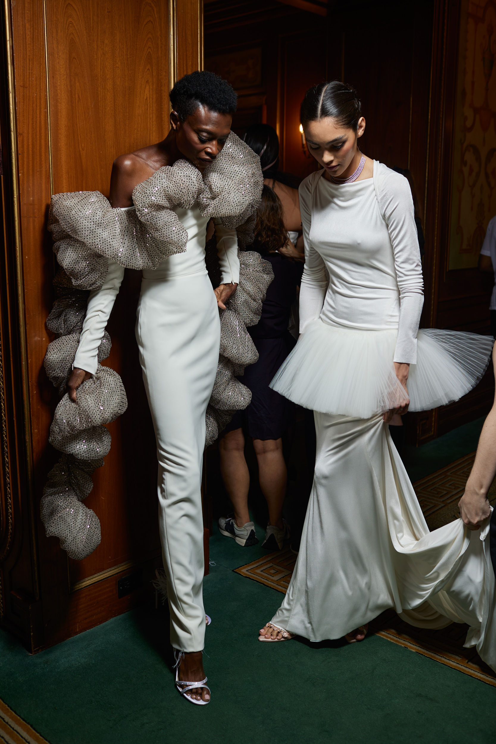 Christian Siriano Spring 2024 Fashion Show Backstage