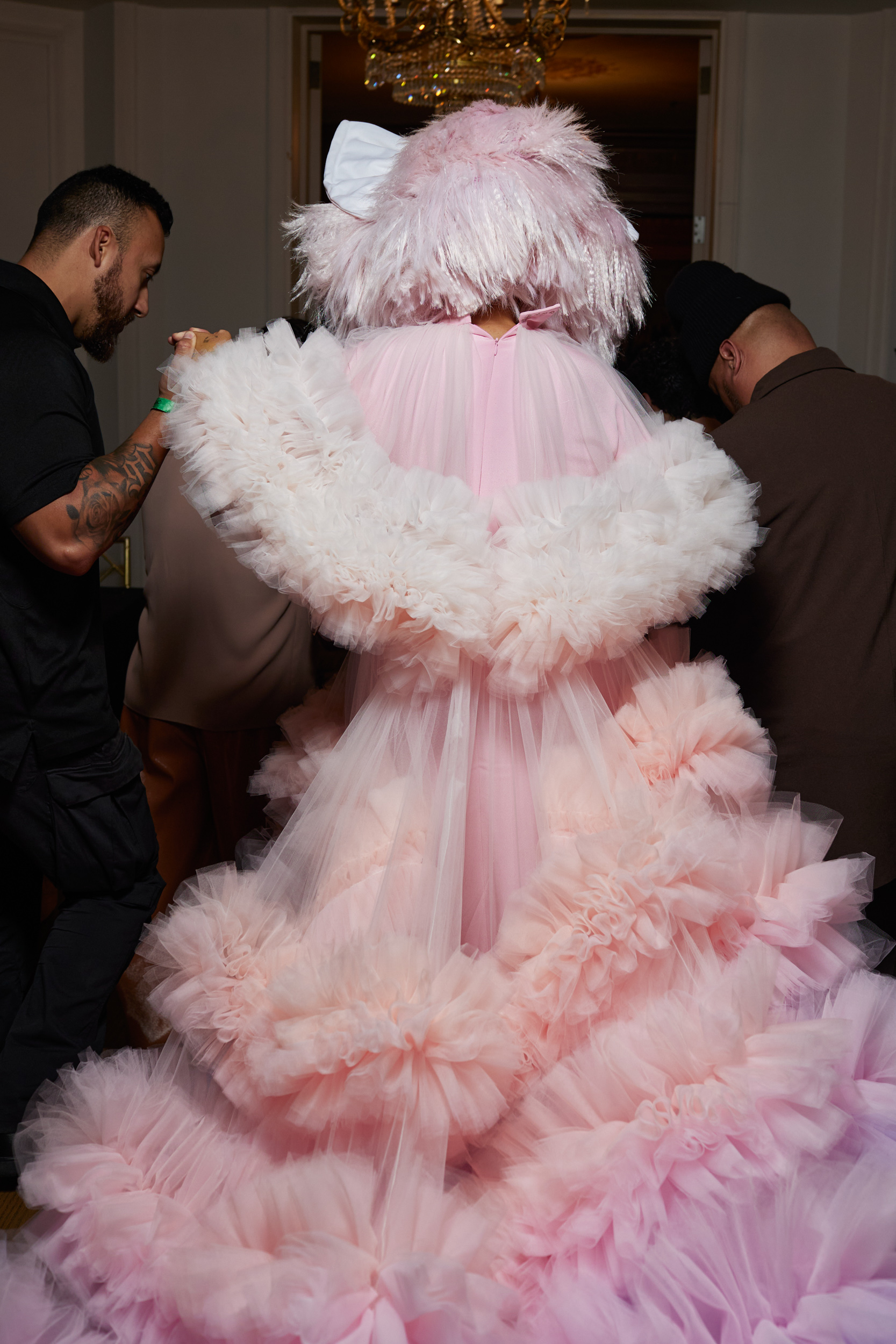 Christian Siriano Spring 2024 Fashion Show Backstage