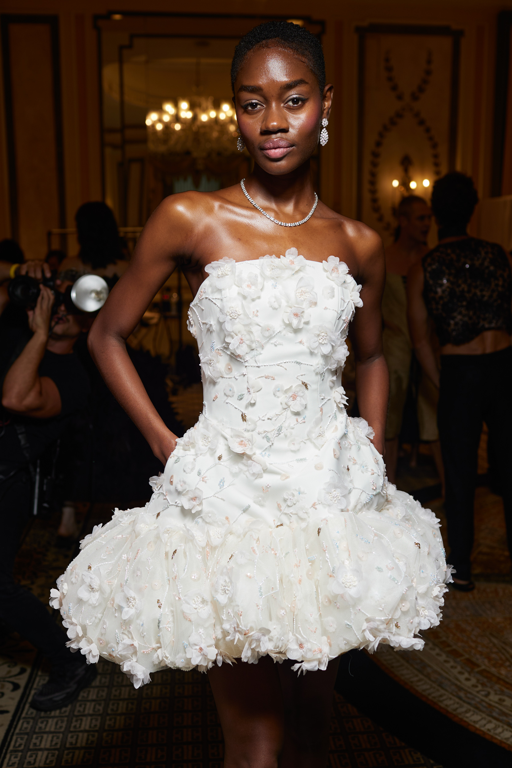 Christian Siriano Spring 2024 Fashion Show Backstage