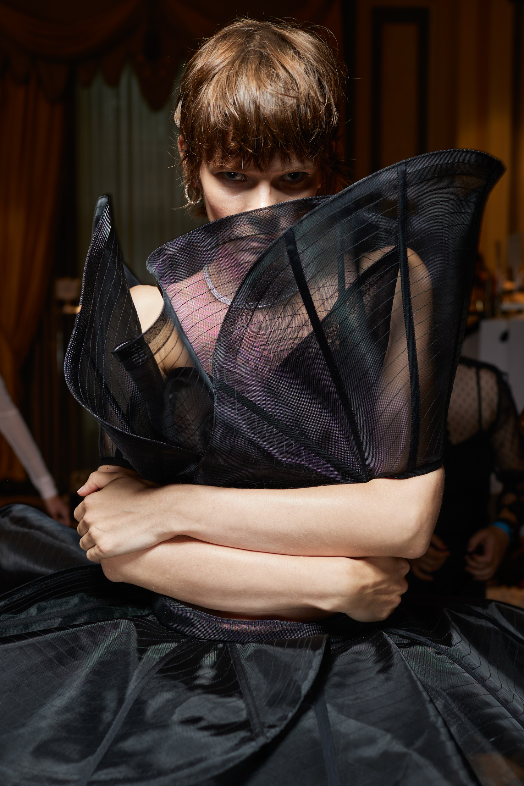 Christian Siriano Spring 2024 Fashion Show Backstage