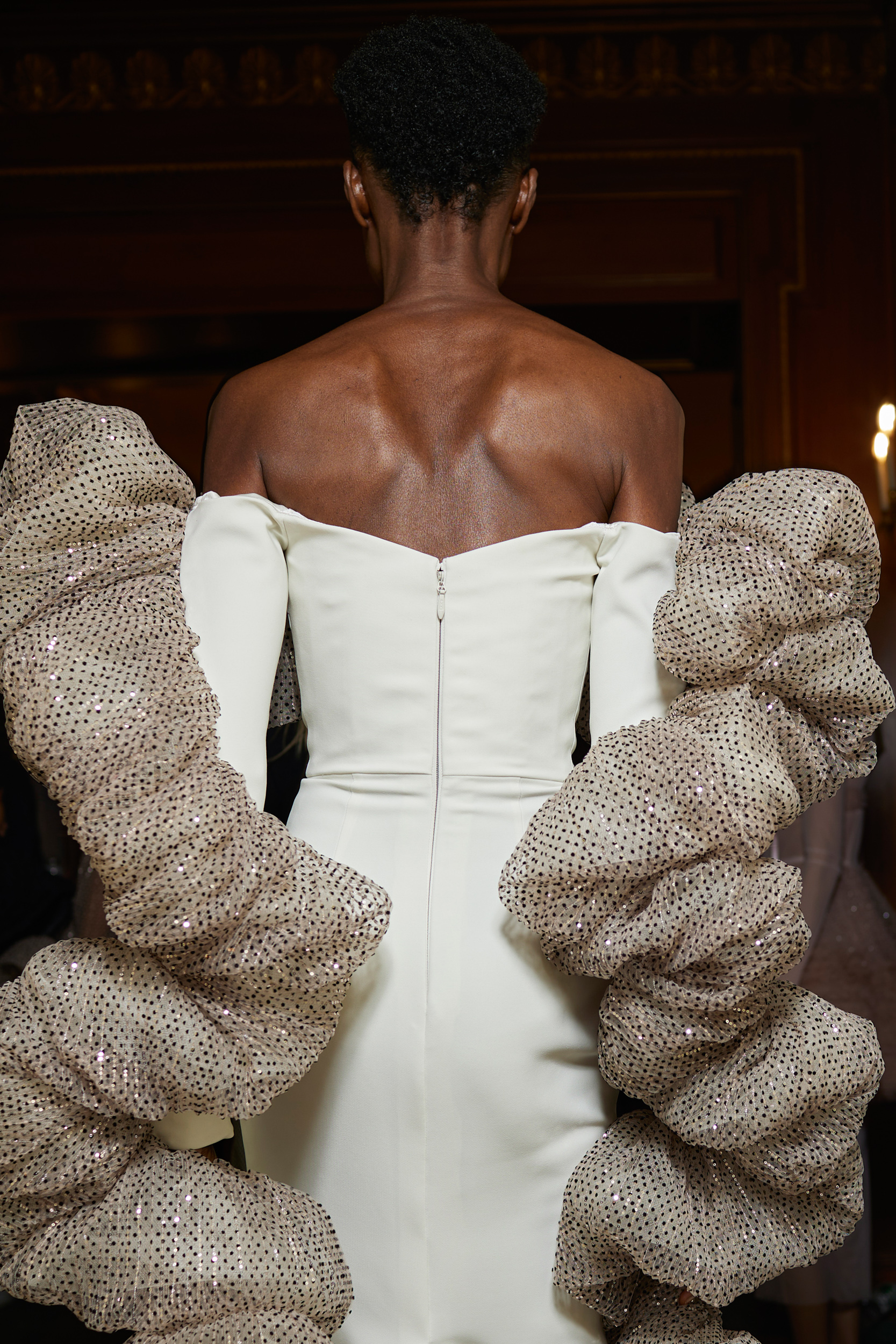 Christian Siriano Spring 2024 Fashion Show Backstage