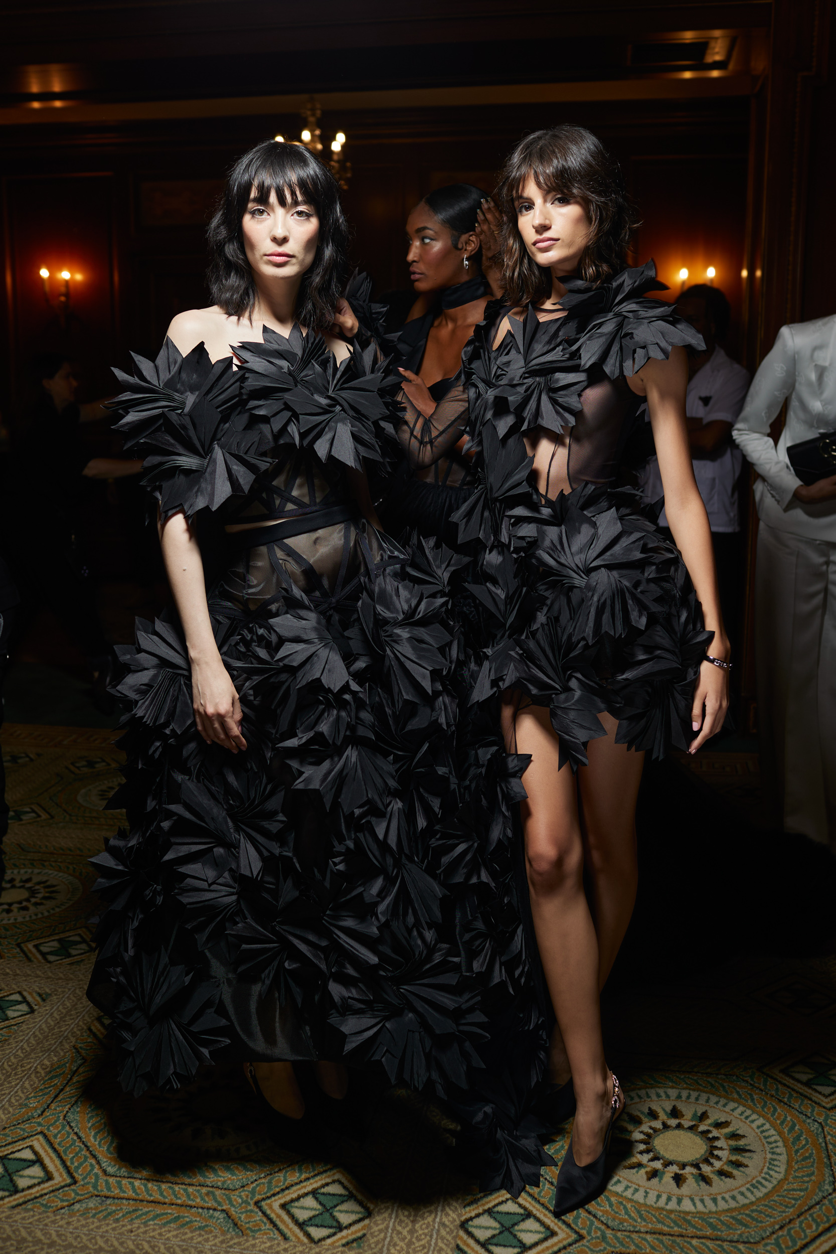 Christian Siriano Spring 2024 Fashion Show Backstage