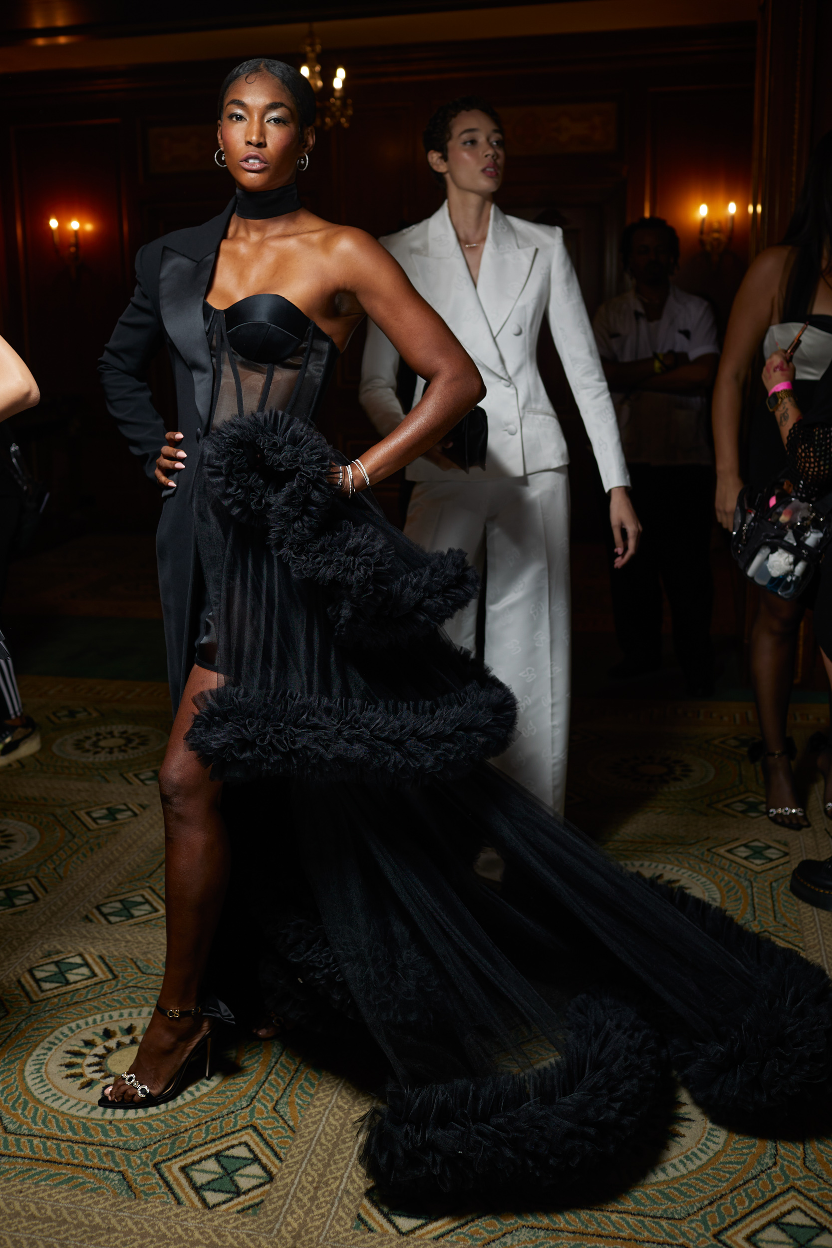 Christian Siriano Spring 2024 Fashion Show Backstage