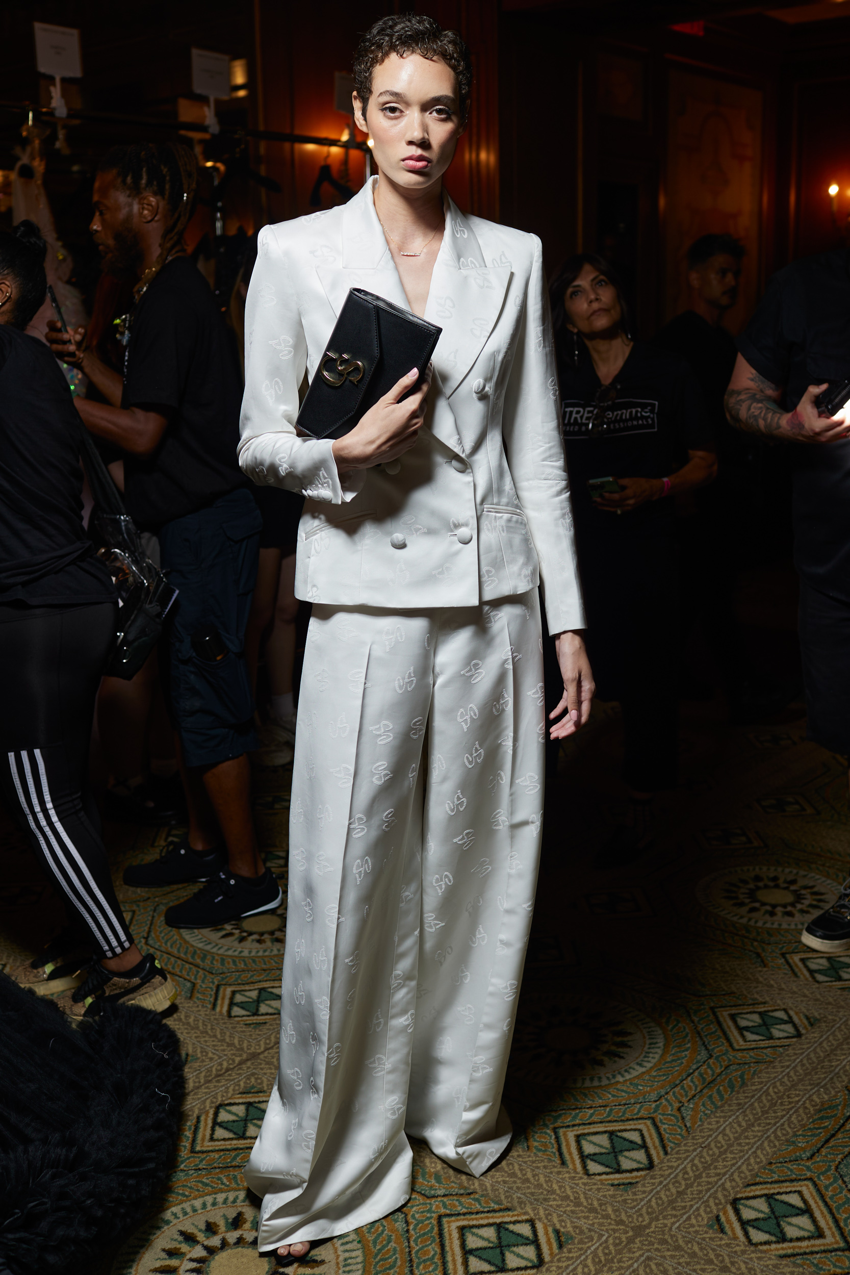 Christian Siriano Spring 2024 Fashion Show Backstage