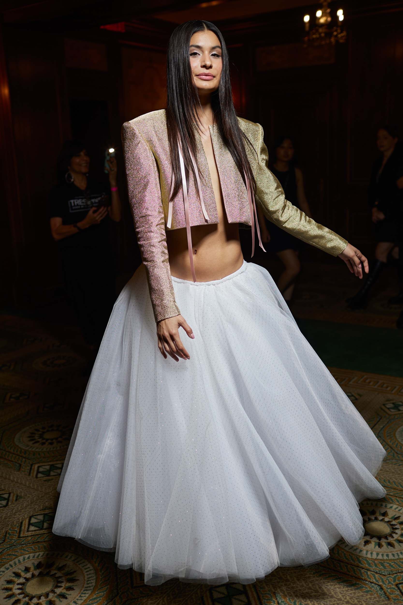 Christian Siriano Spring 2024 Fashion Show Backstage