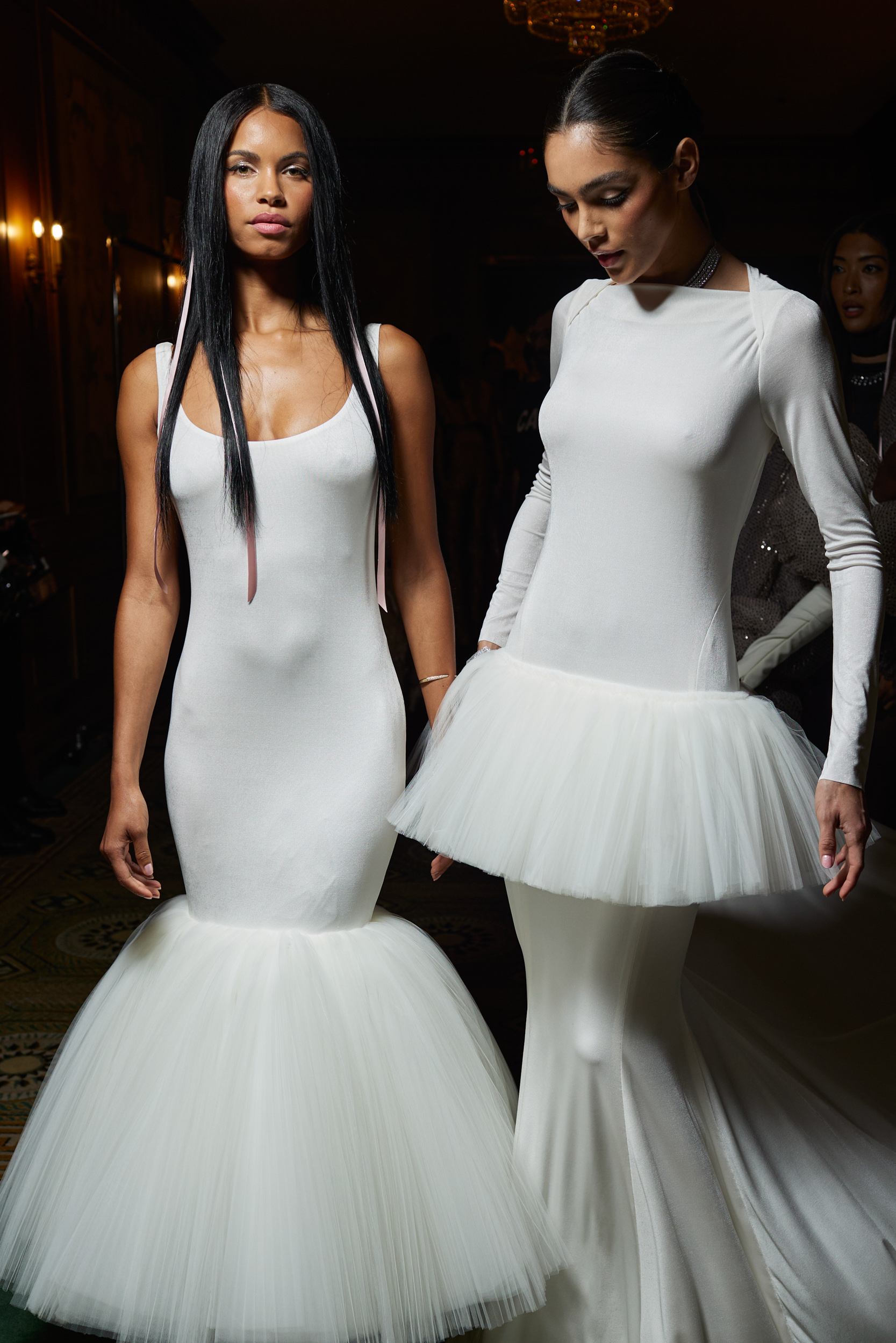 Christian Siriano Spring 2024 Fashion Show Backstage