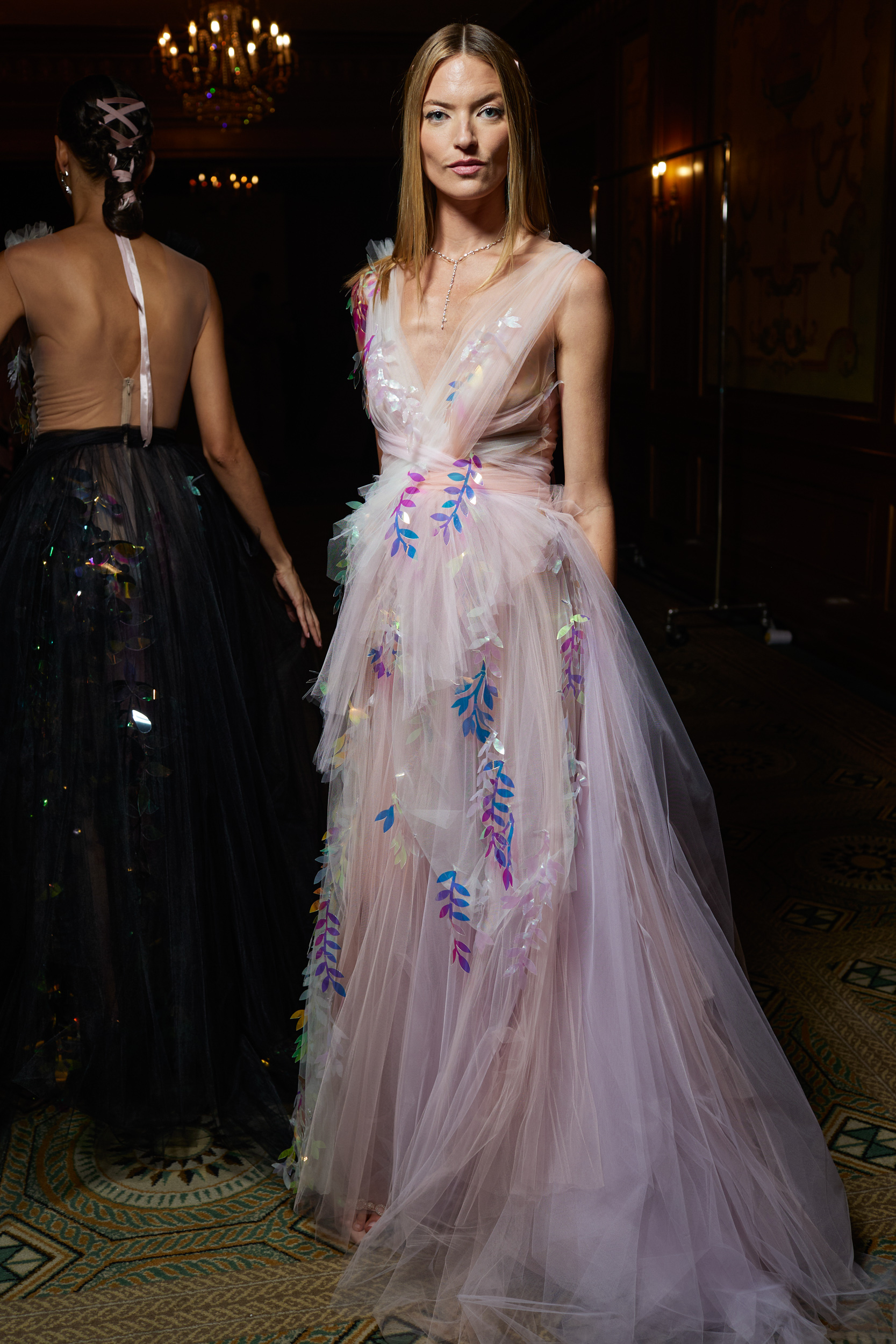 Christian Siriano Spring 2024 Fashion Show Backstage