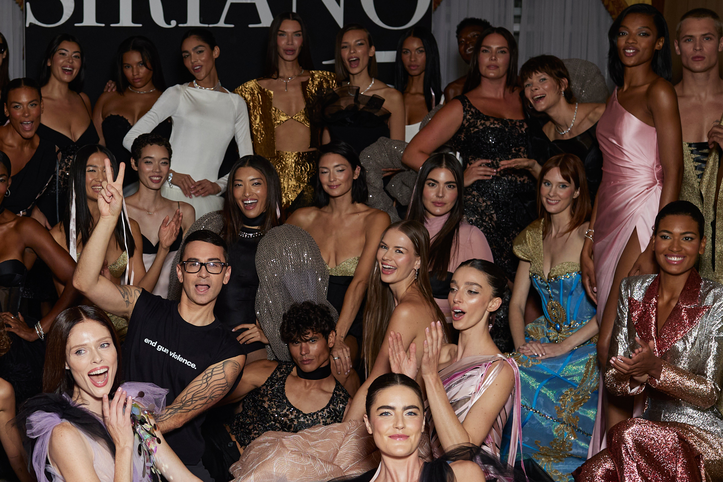 Christian Siriano Spring 2024 Fashion Show Backstage