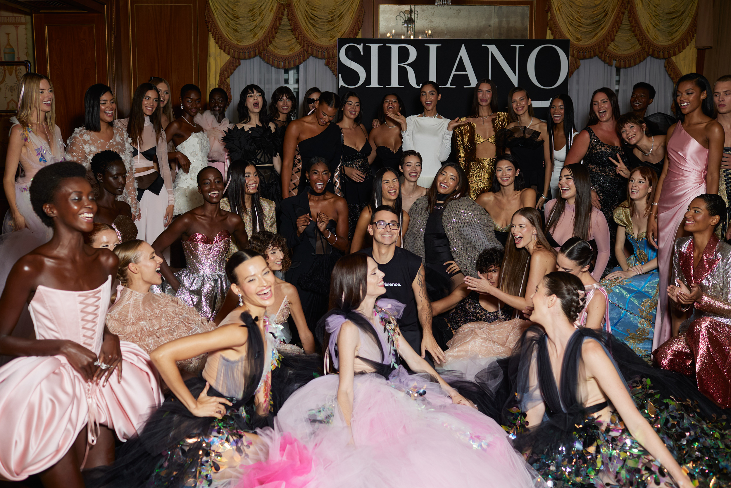 Christian Siriano Spring 2024 Fashion Show Backstage