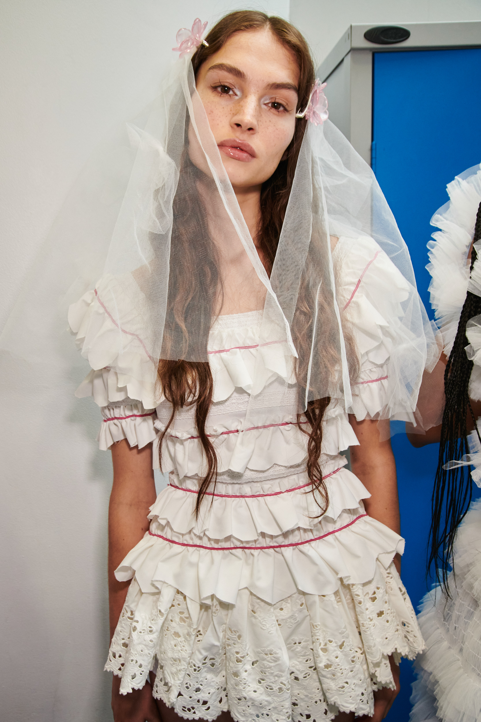 Susan Fang Spring 2024 Fashion Show Backstage