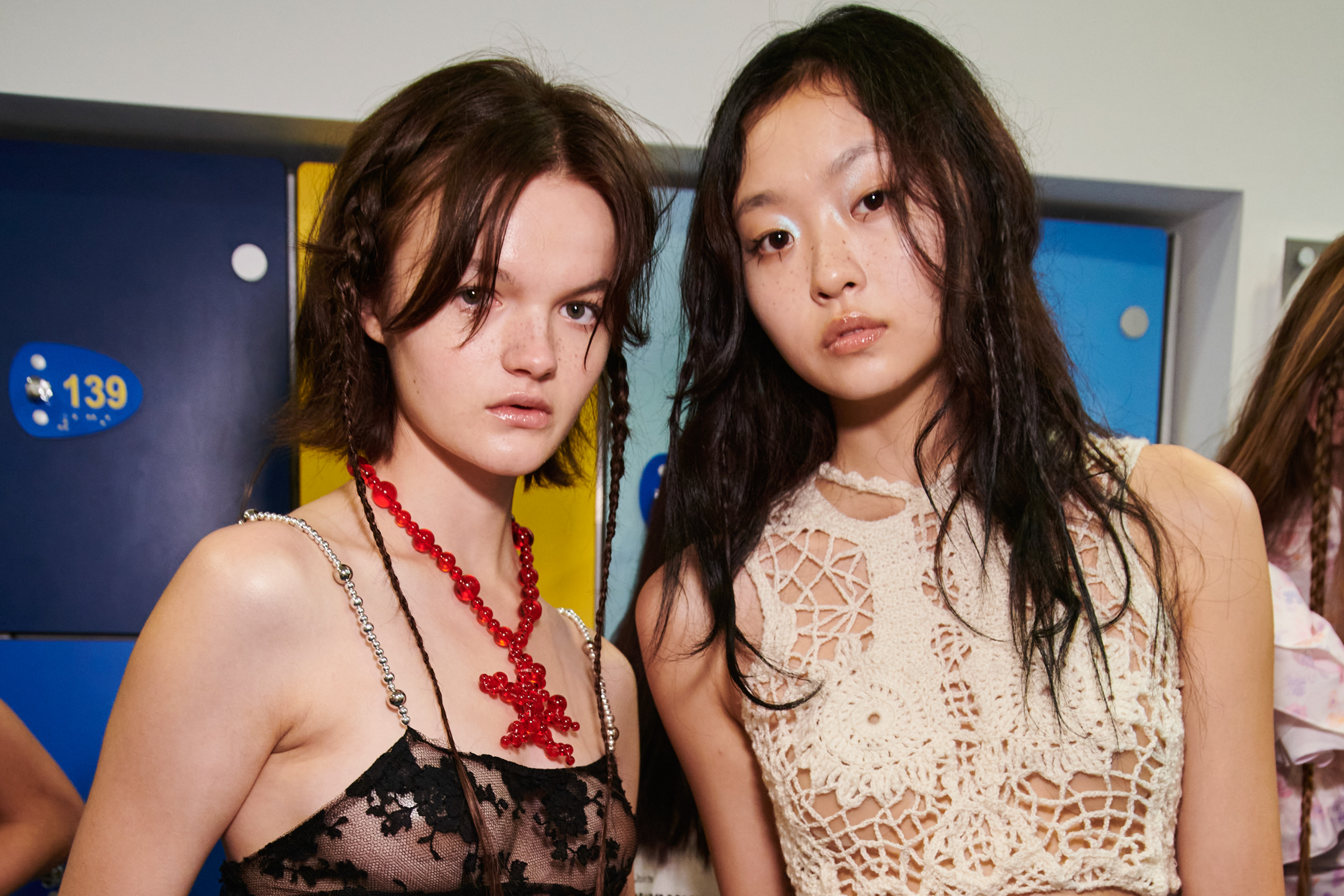 Susan Fang Spring 2024 Fashion Show Backstage