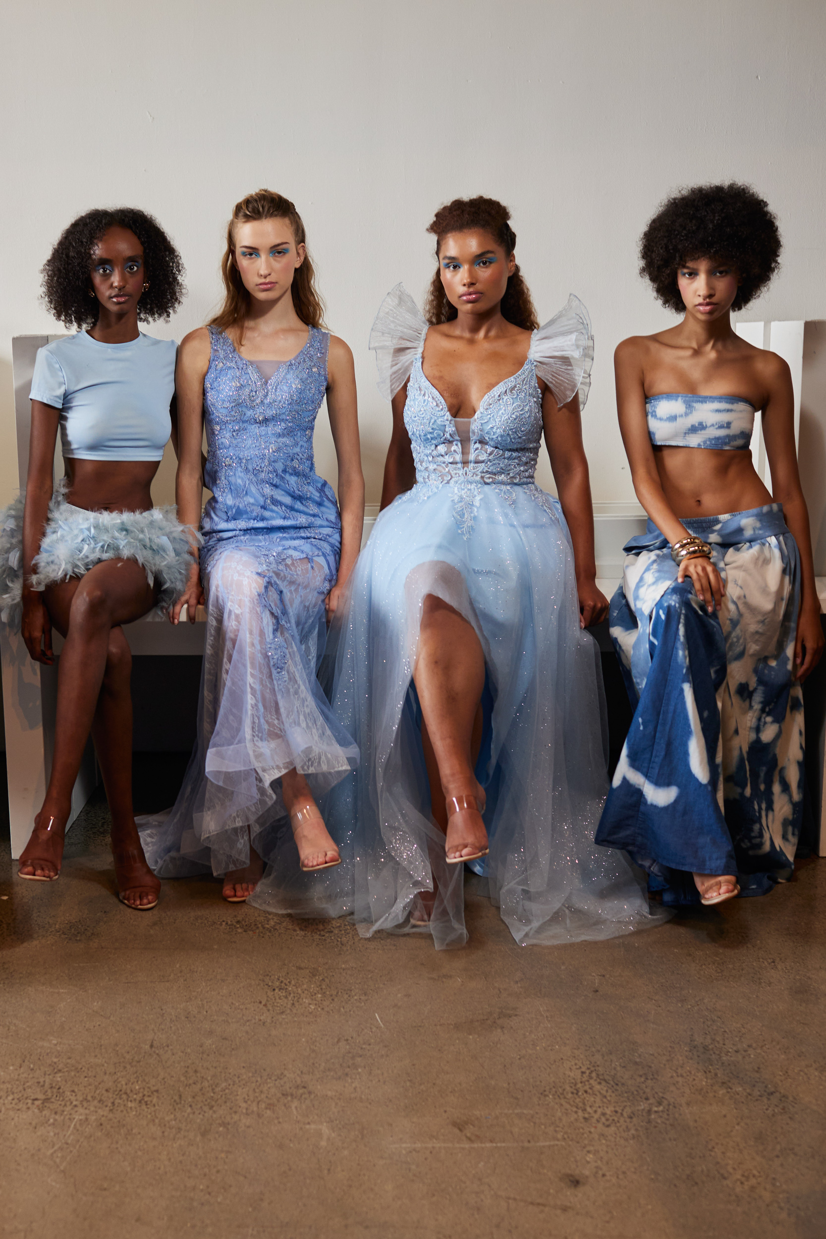 Tiffany Brown Designs Spring 2024 Fashion Show Backstage