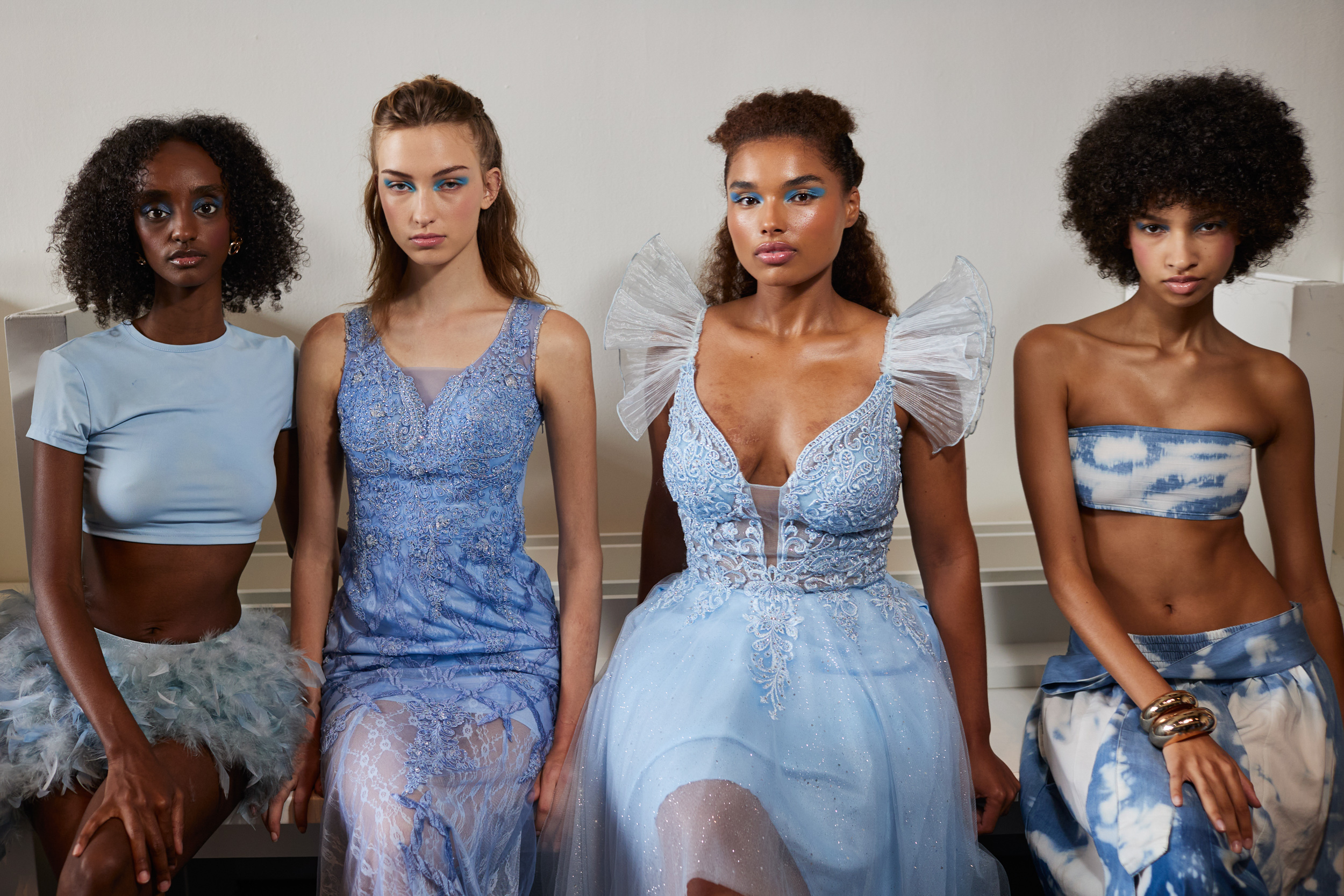 Tiffany Brown Designs Spring 2024 Fashion Show Backstage