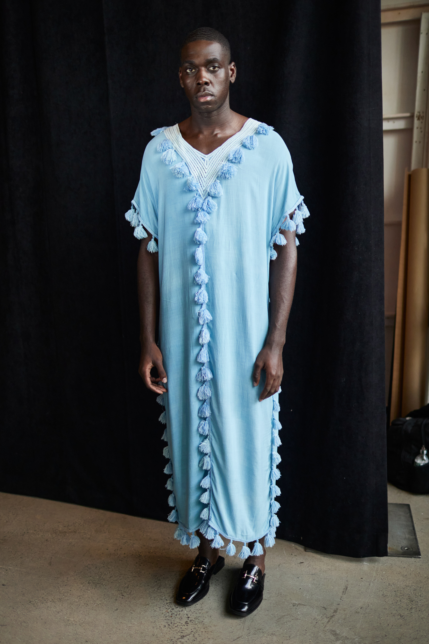 Tiffany Brown Designs Spring 2024 Fashion Show Backstage