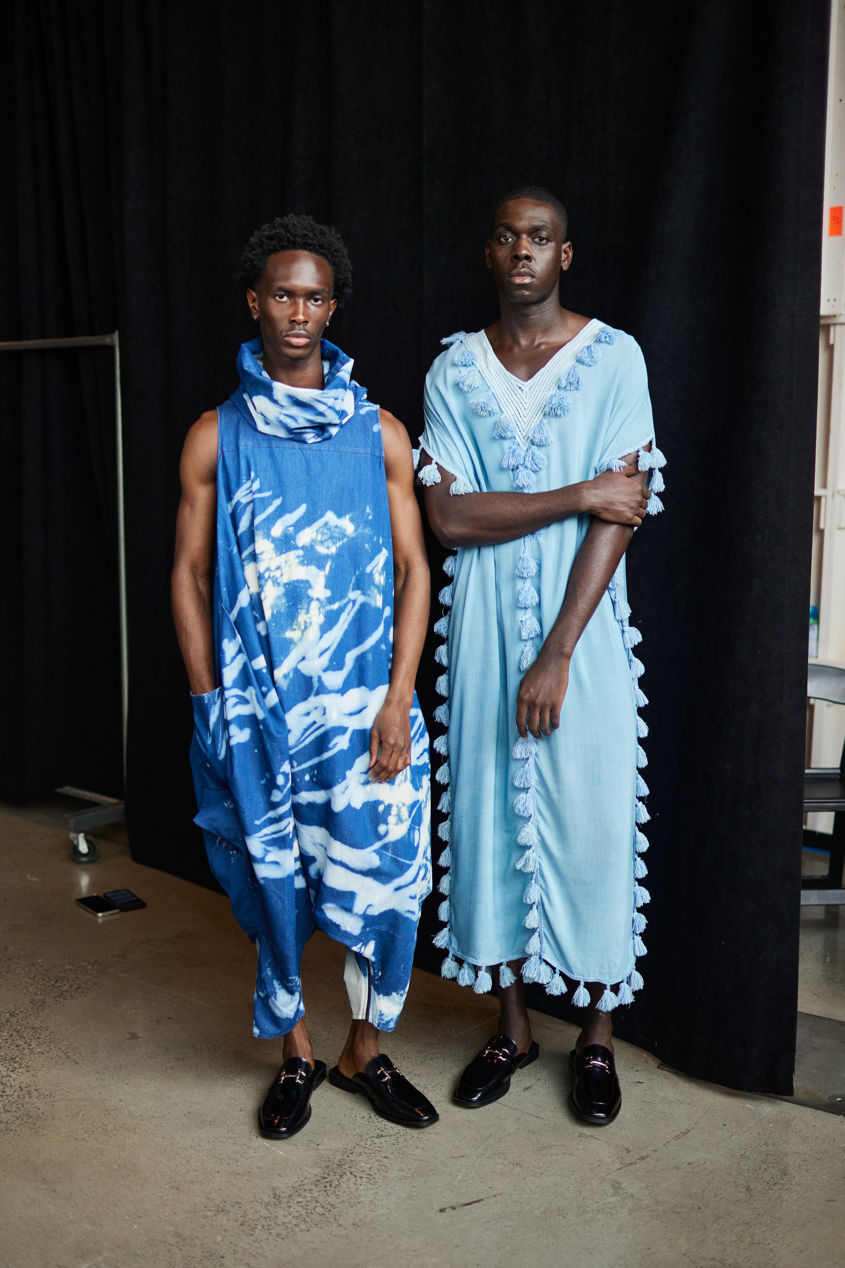 Tiffany Brown Designs Spring 2024 Fashion Show Backstage