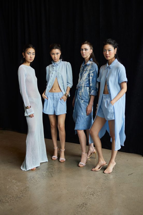 Tiffany Brown Designs Spring 2024 Fashion Show Backstage