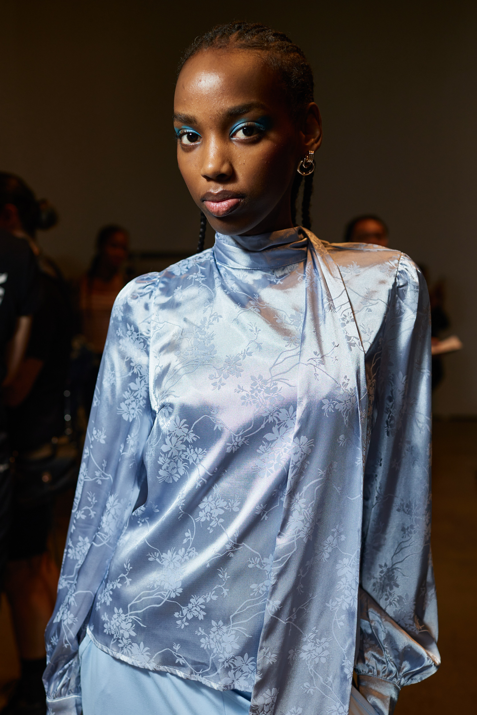 Tiffany Brown Designs Spring 2024 Fashion Show Backstage