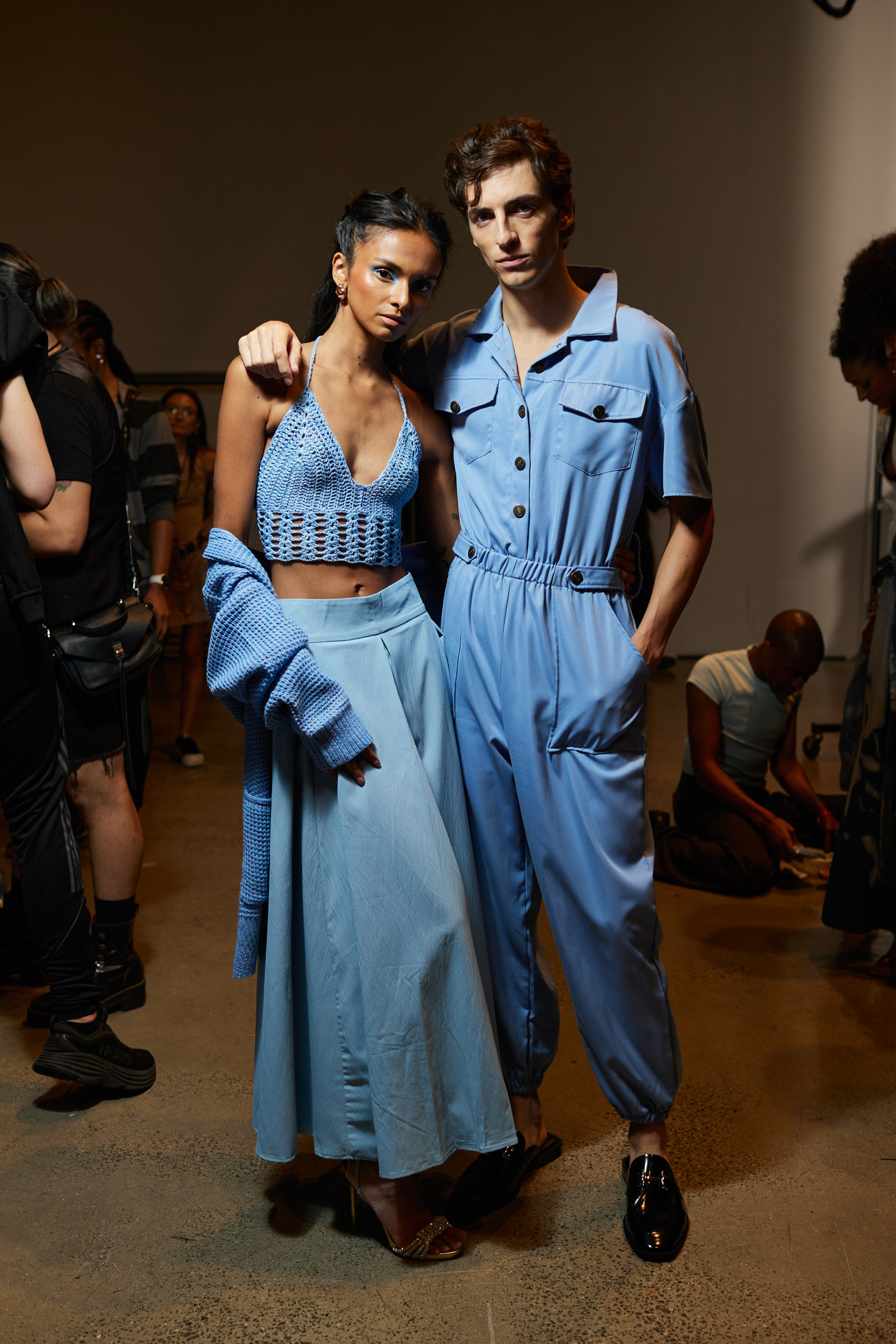 Tiffany Brown Designs Spring 2024 Fashion Show Backstage