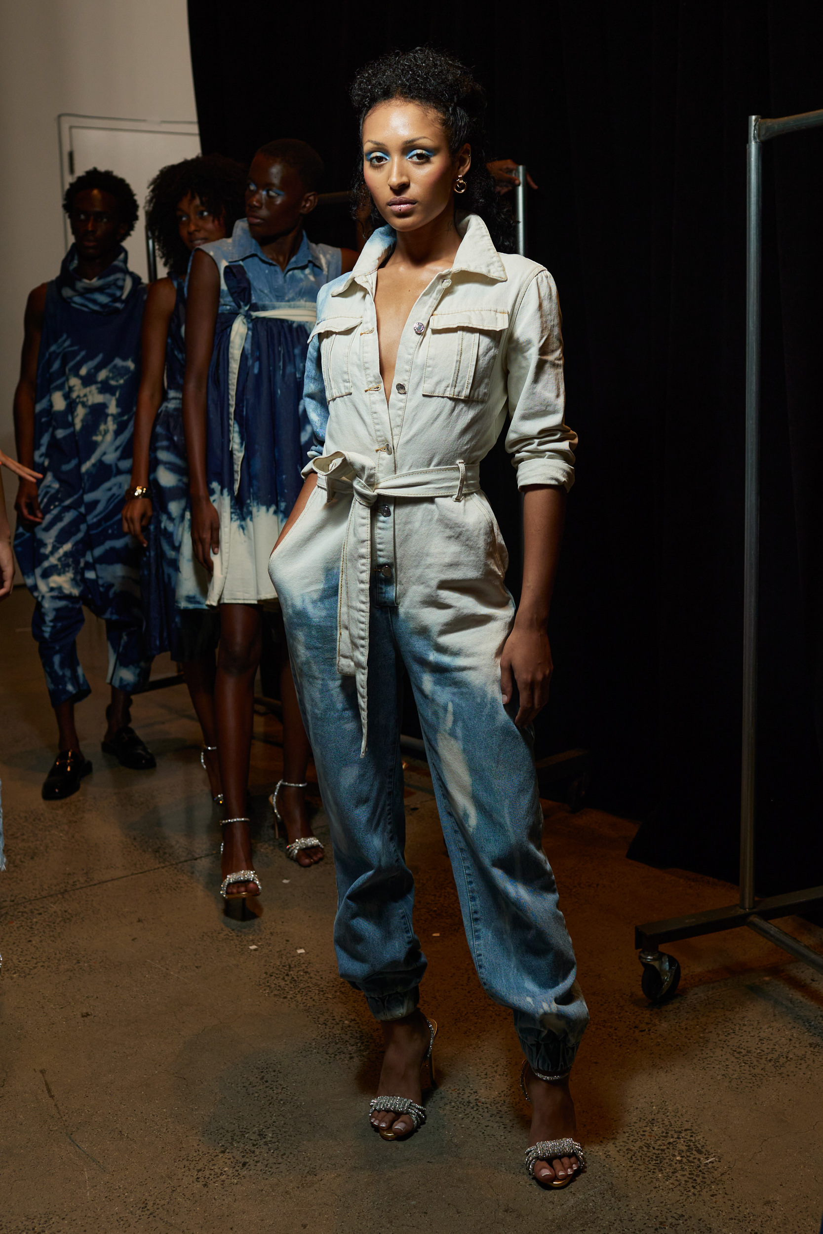 Tiffany Brown Designs Spring 2024 Fashion Show Backstage