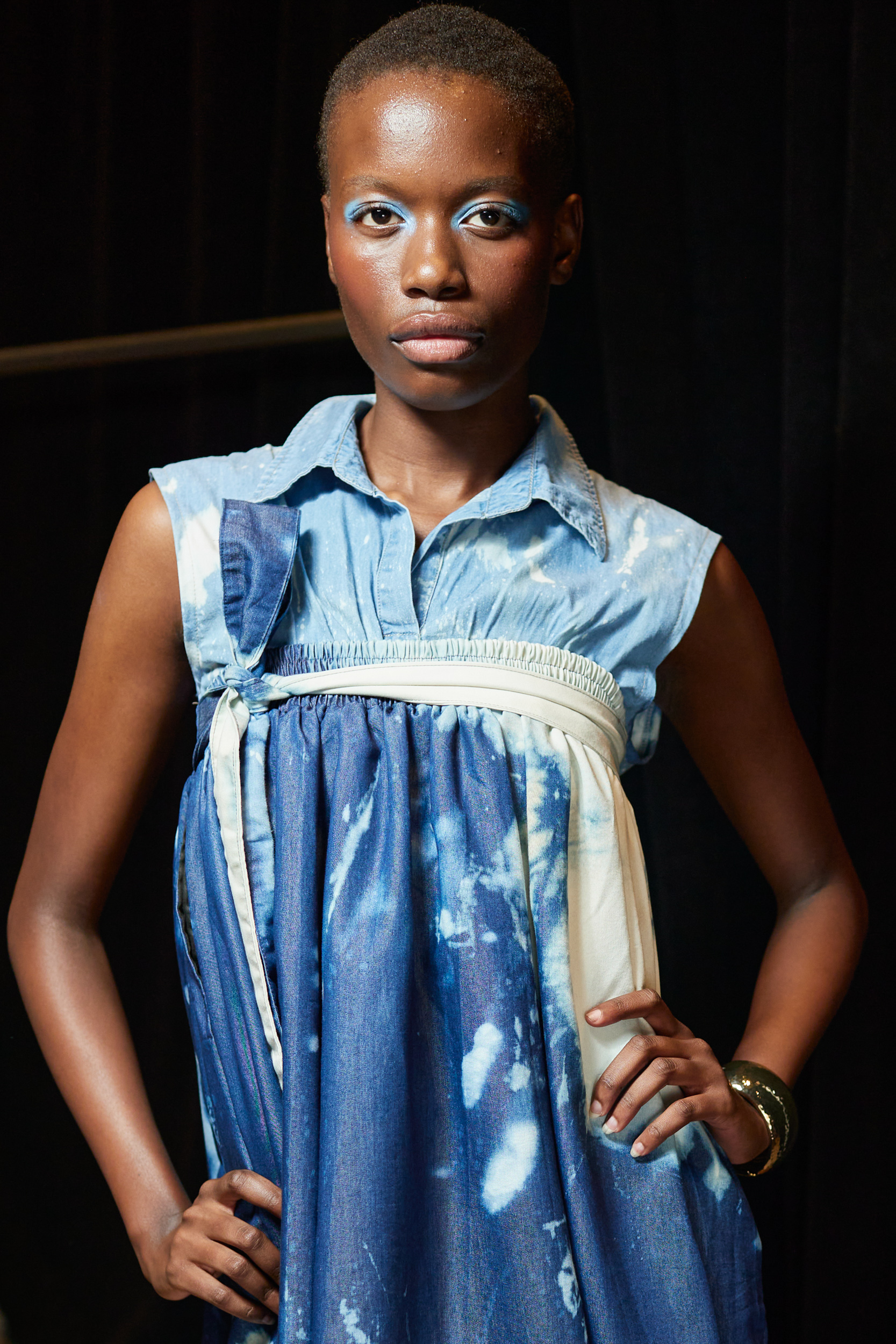 Tiffany Brown Designs Spring 2024 Fashion Show Backstage