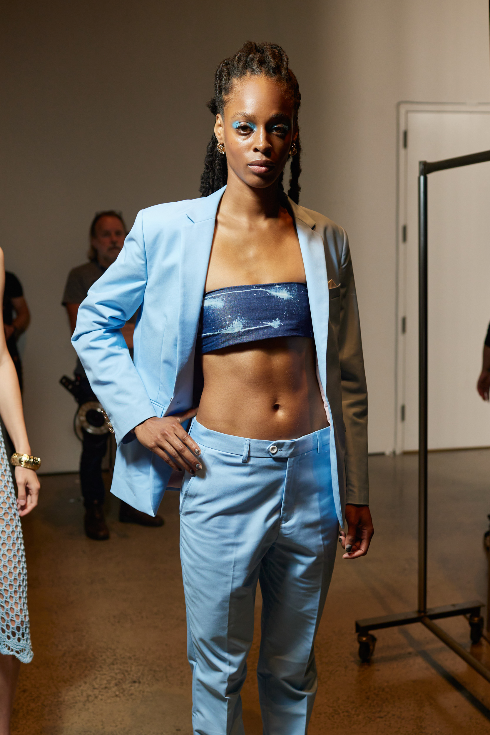 Tiffany Brown Designs Spring 2024 Fashion Show Backstage