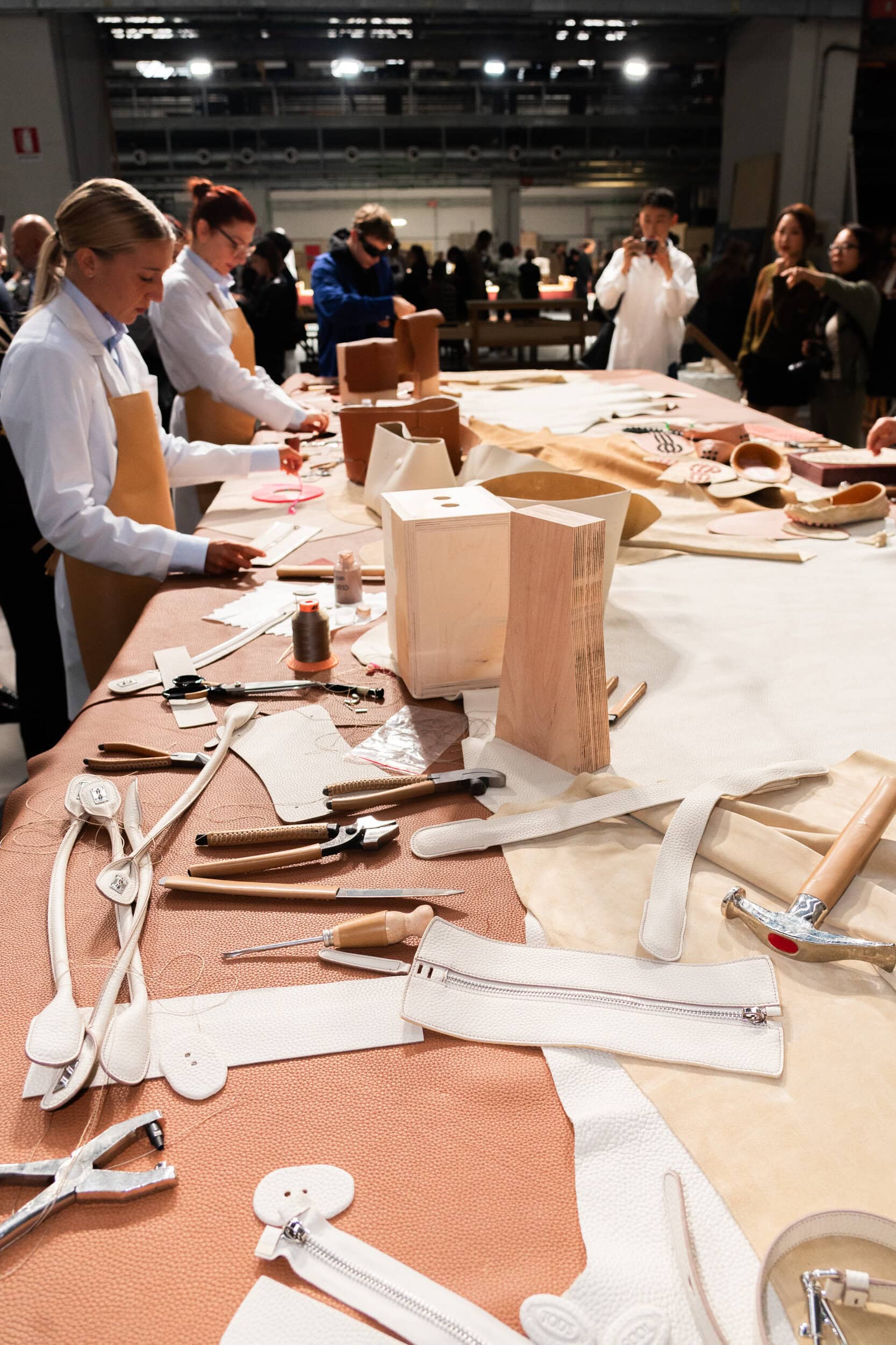 Tod S Spring 2024 Fashion Show Atmosphere