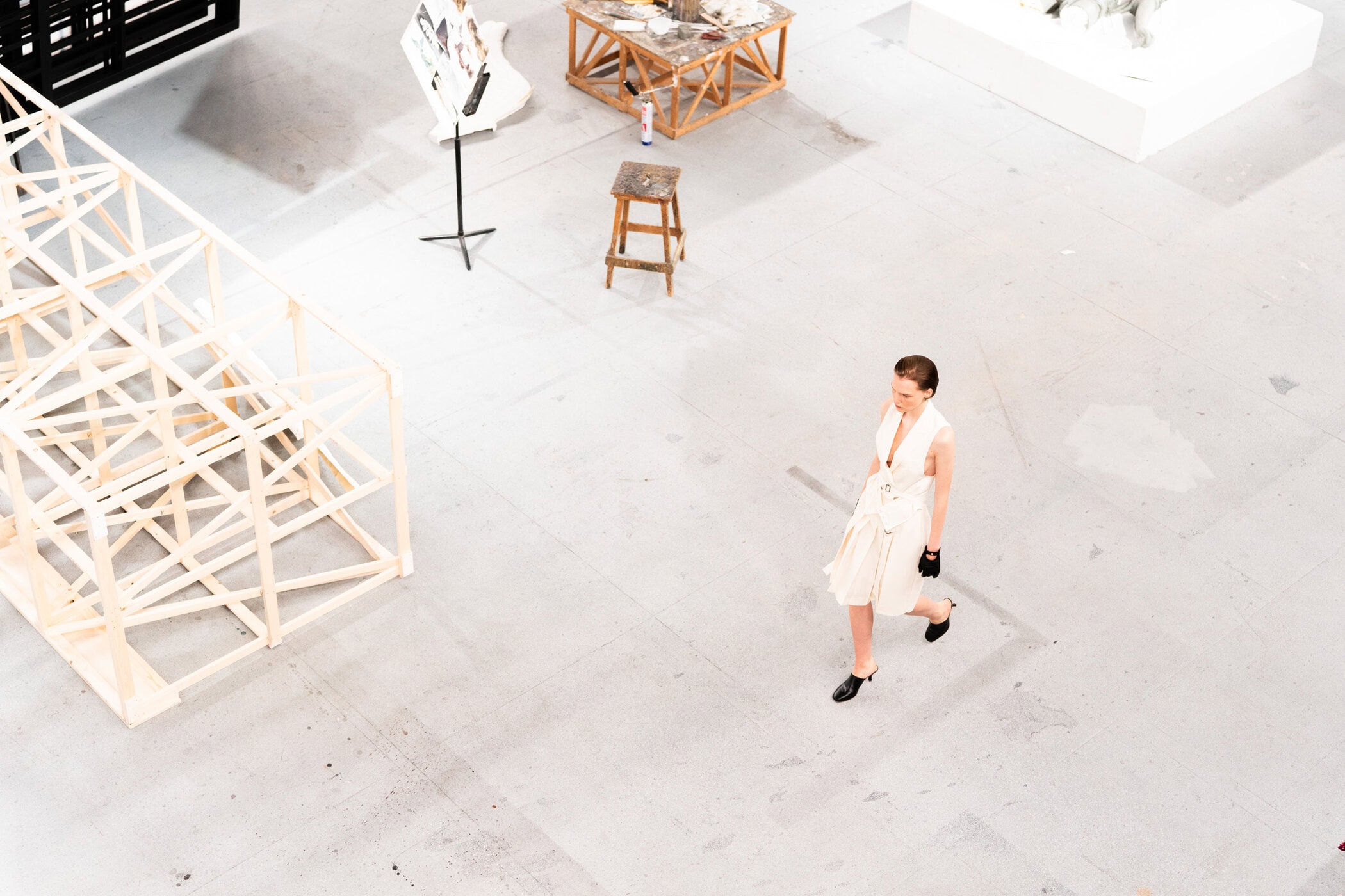 Tod S Spring 2024 Fashion Show Atmosphere