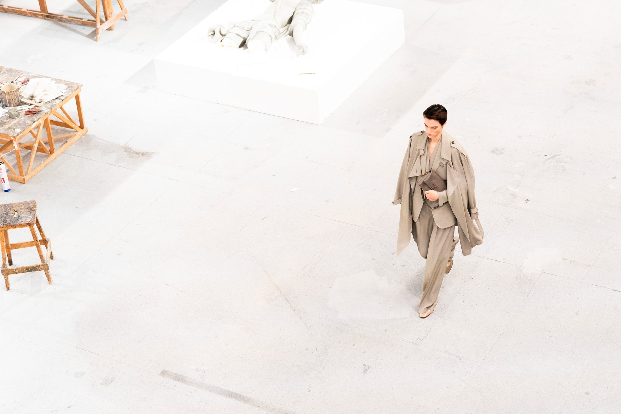 Tod S Spring 2024 Fashion Show Atmosphere